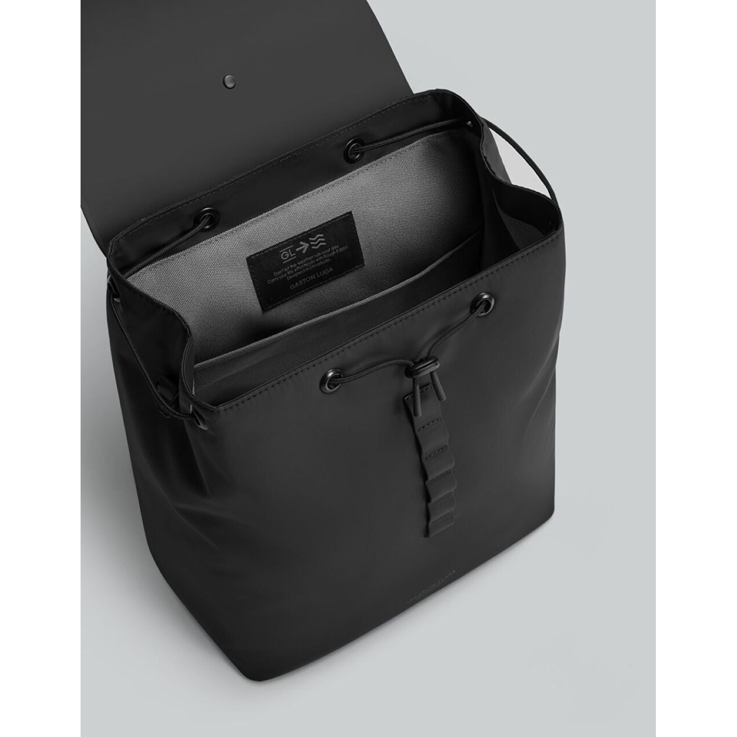 Gaston Luga Dash Bucket Backpack - Black