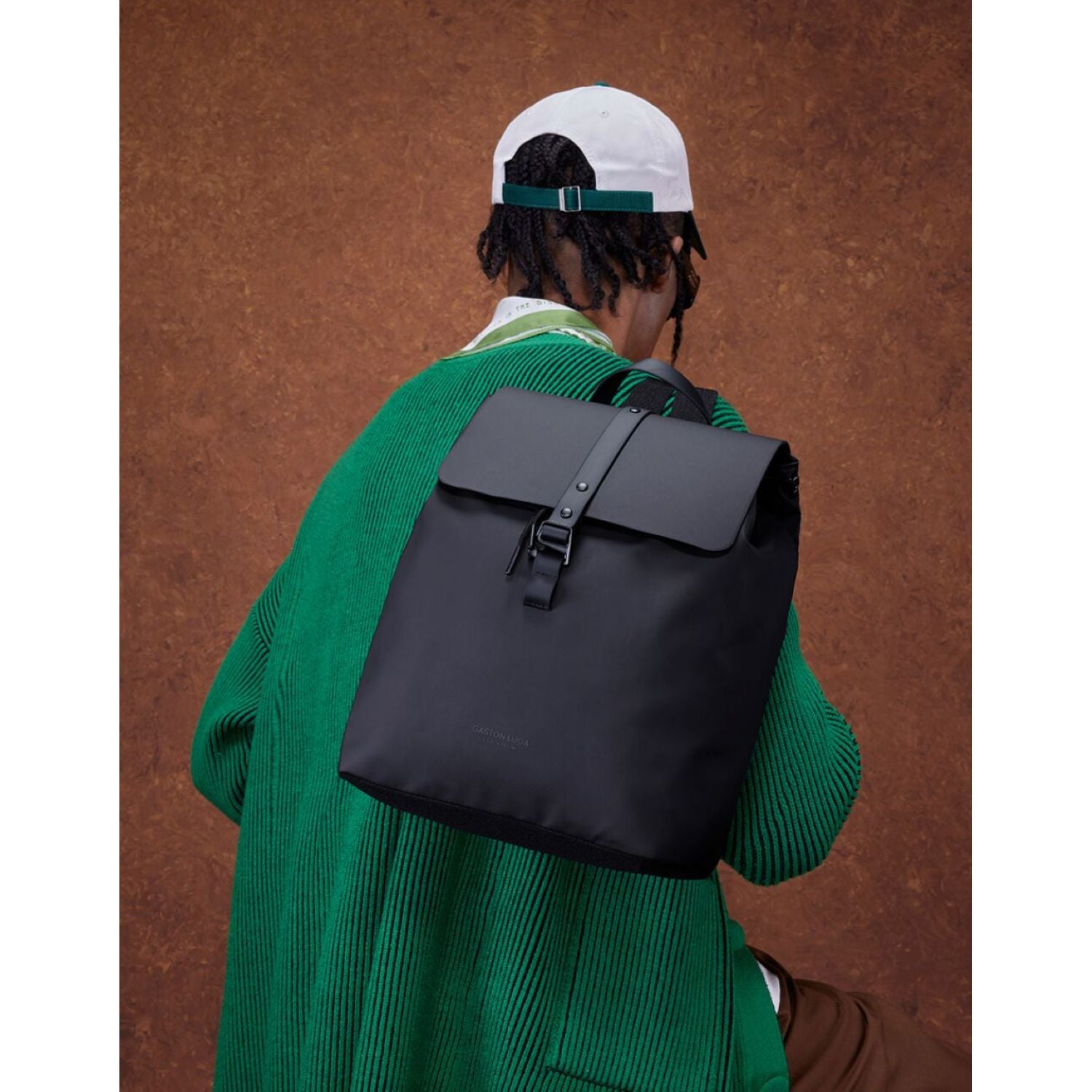 Gaston Luga Dash Bucket Backpack - Black
