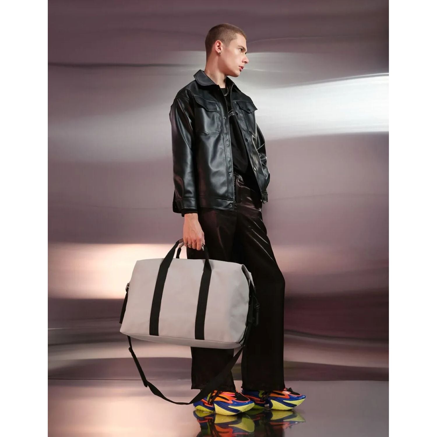 Gaston Luga Dash Weekender - Taupe