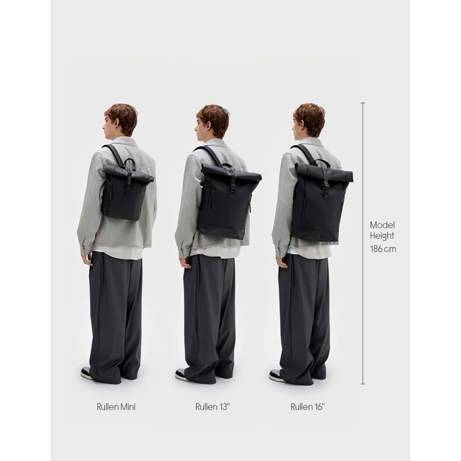 Gaston Luga Rullen Backpack 13'' - Taupe