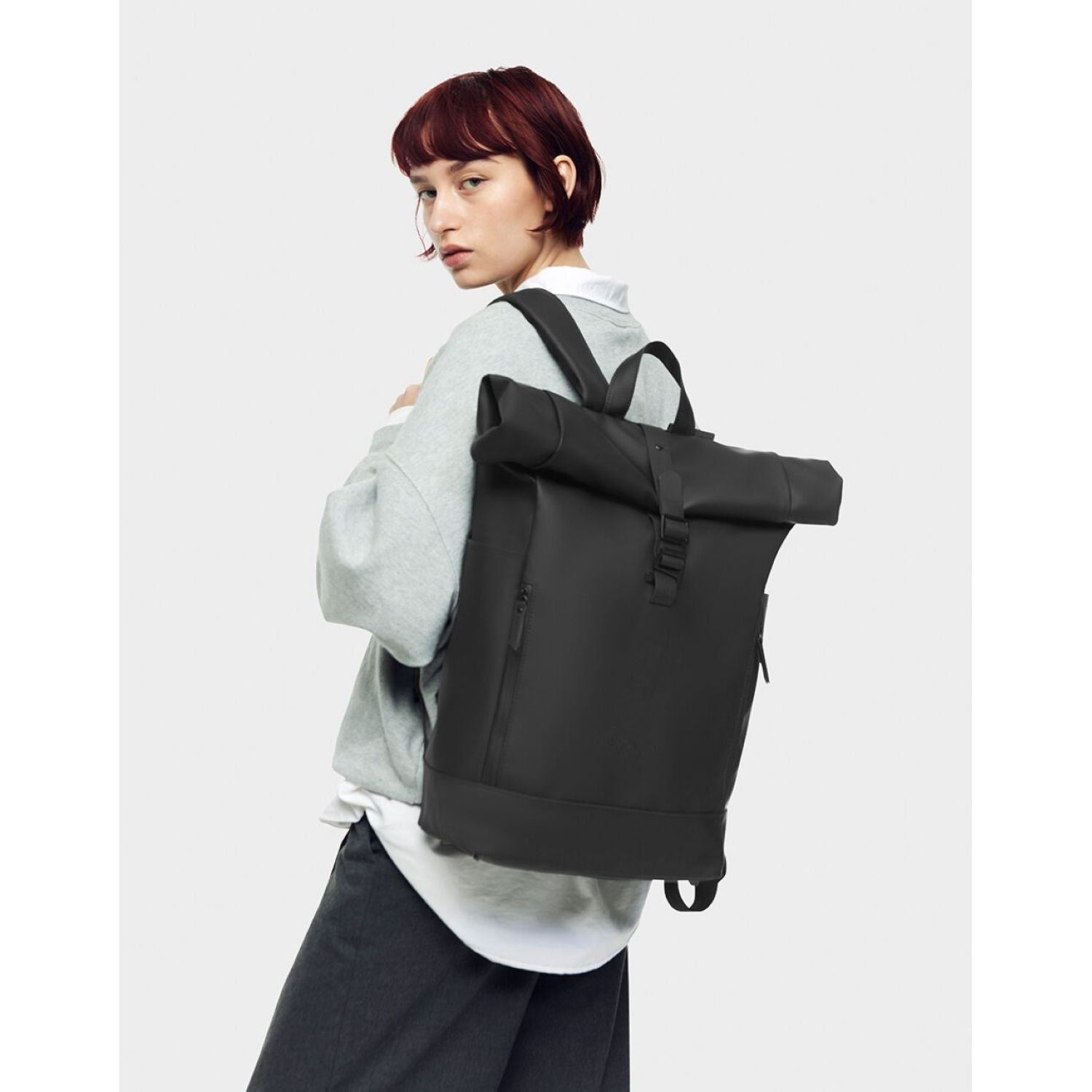 Gaston Luga Rullen Backpack 16'' - Black