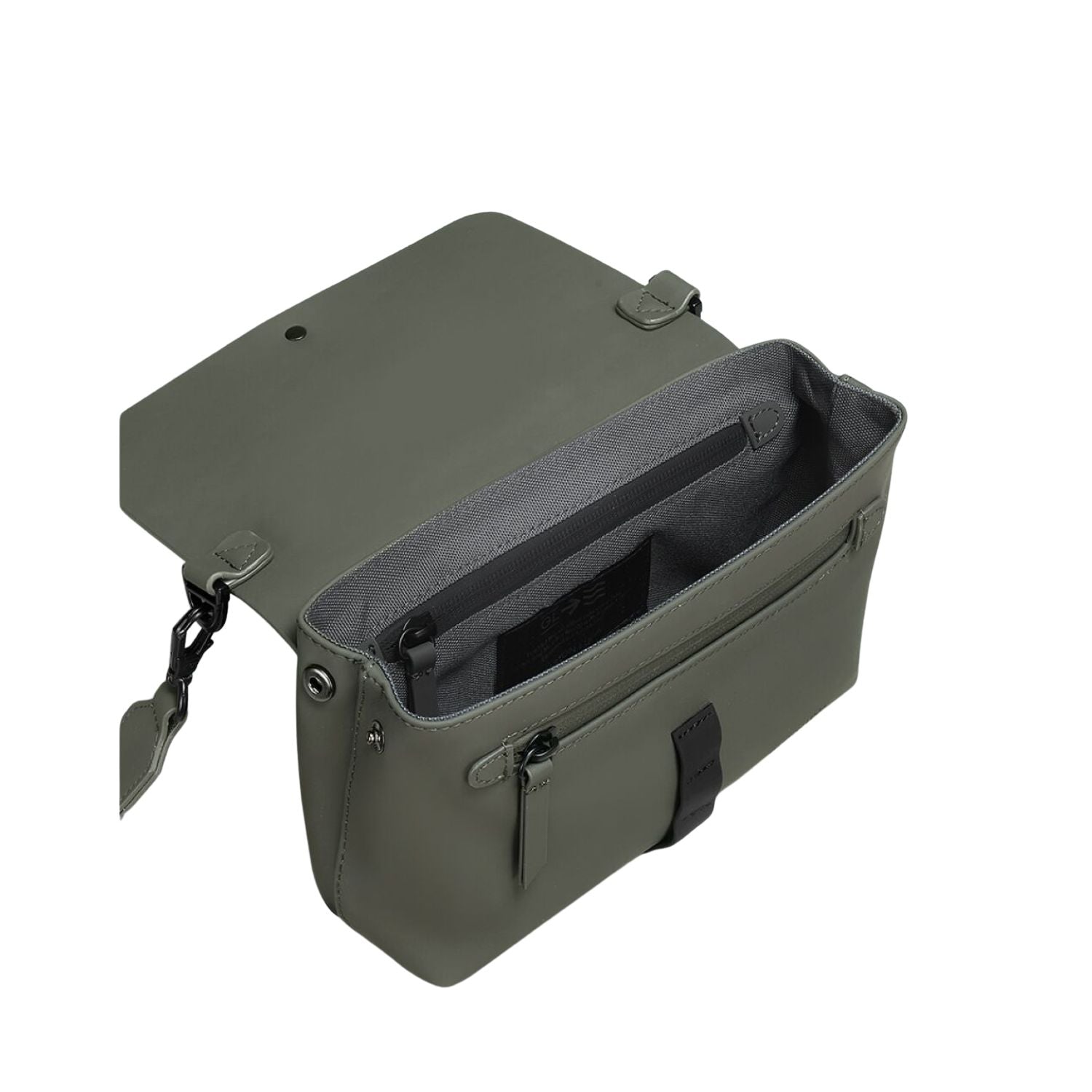 Gaston Luga Splash Crossbody Bag - Olive