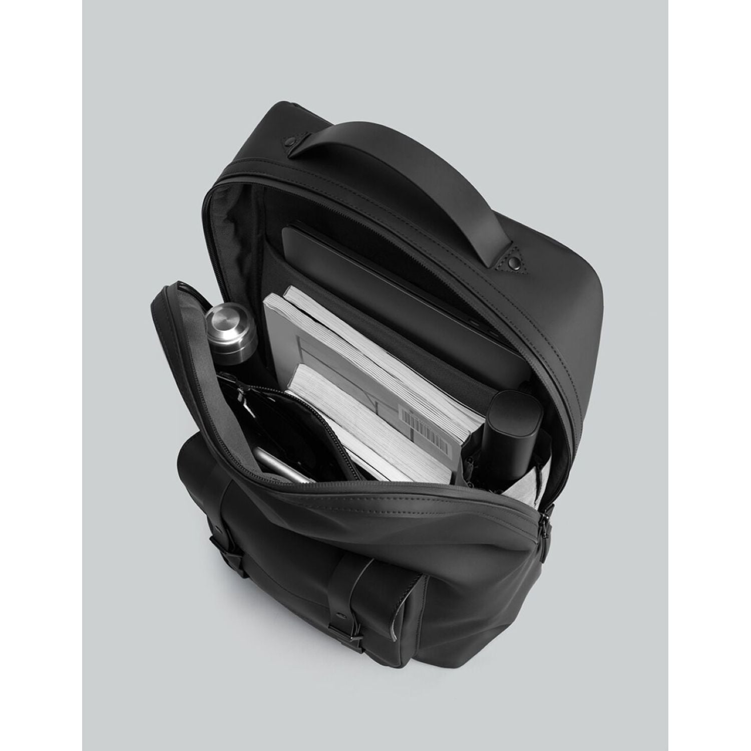 Gaston Luga Splash Org. Backpack 15" - Black