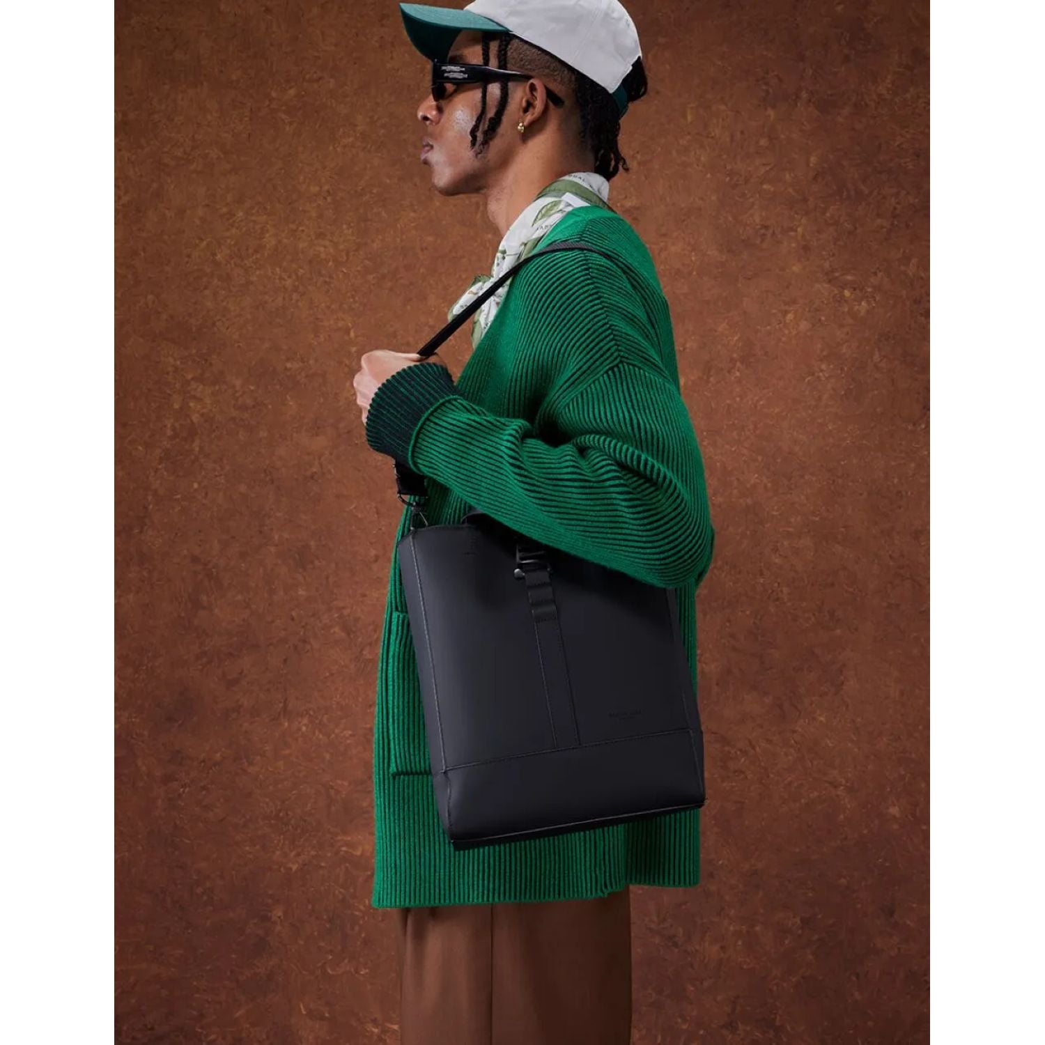 Gaston Luga Splash Tote - Black