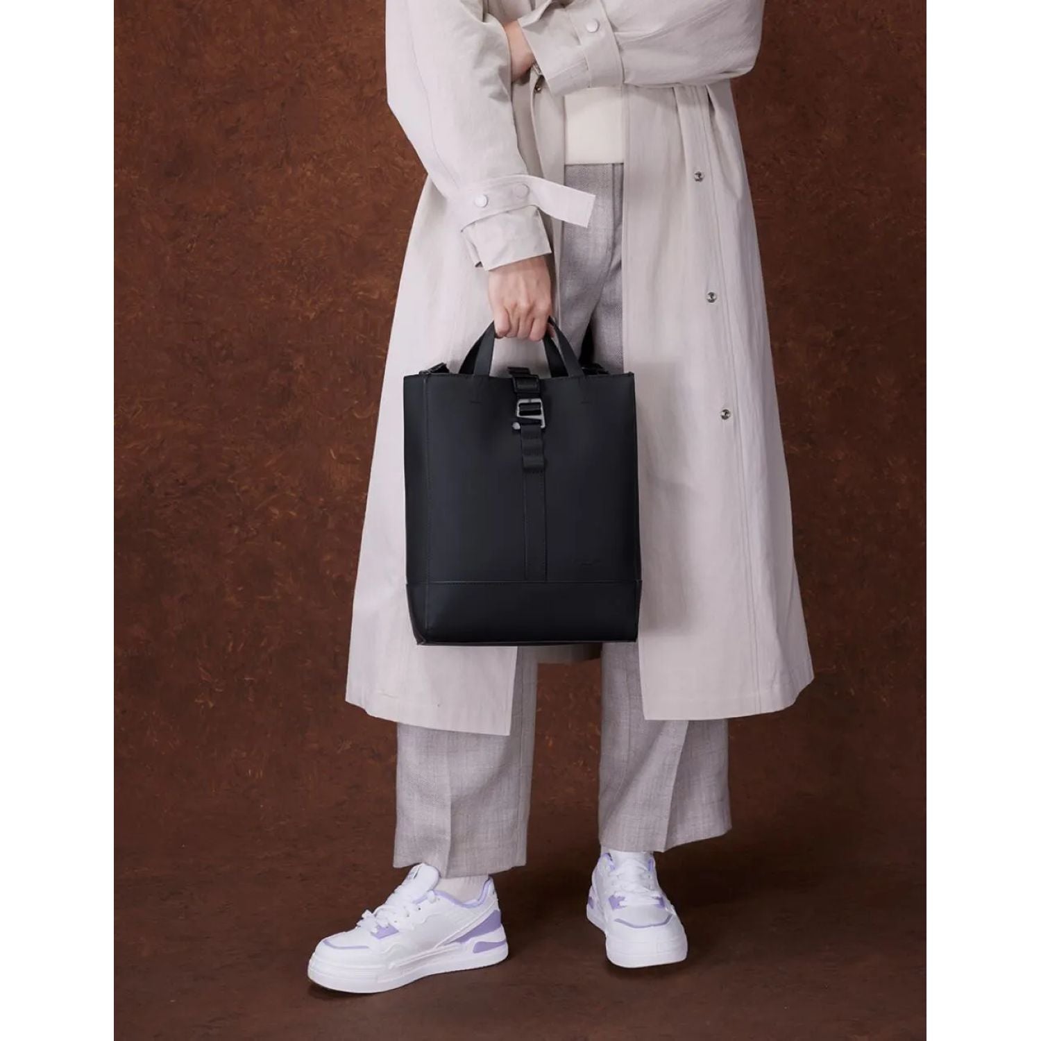 Gaston Luga Splash Tote - Black