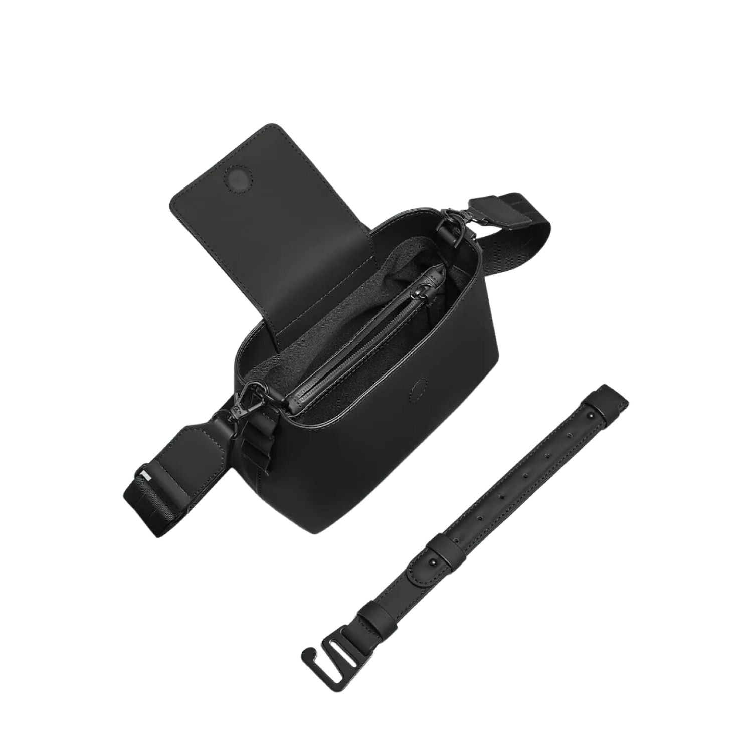 Gaston Luga Splashini Crossbody - Black