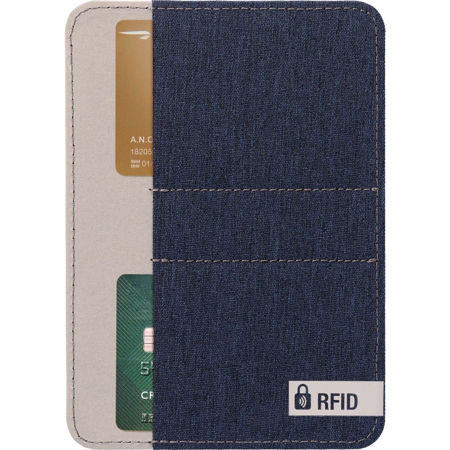 Go Travel The Passport Slip RFID (Dark Blue)