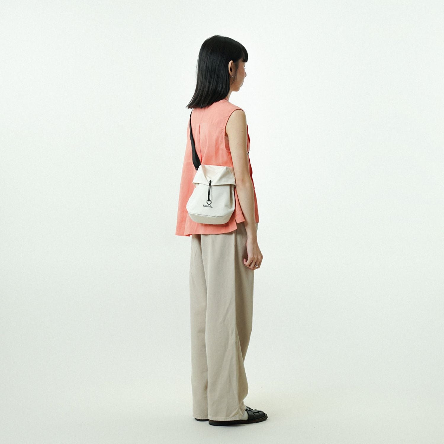 Hellolulu Armie Day Sling S Recycled (Floral White)