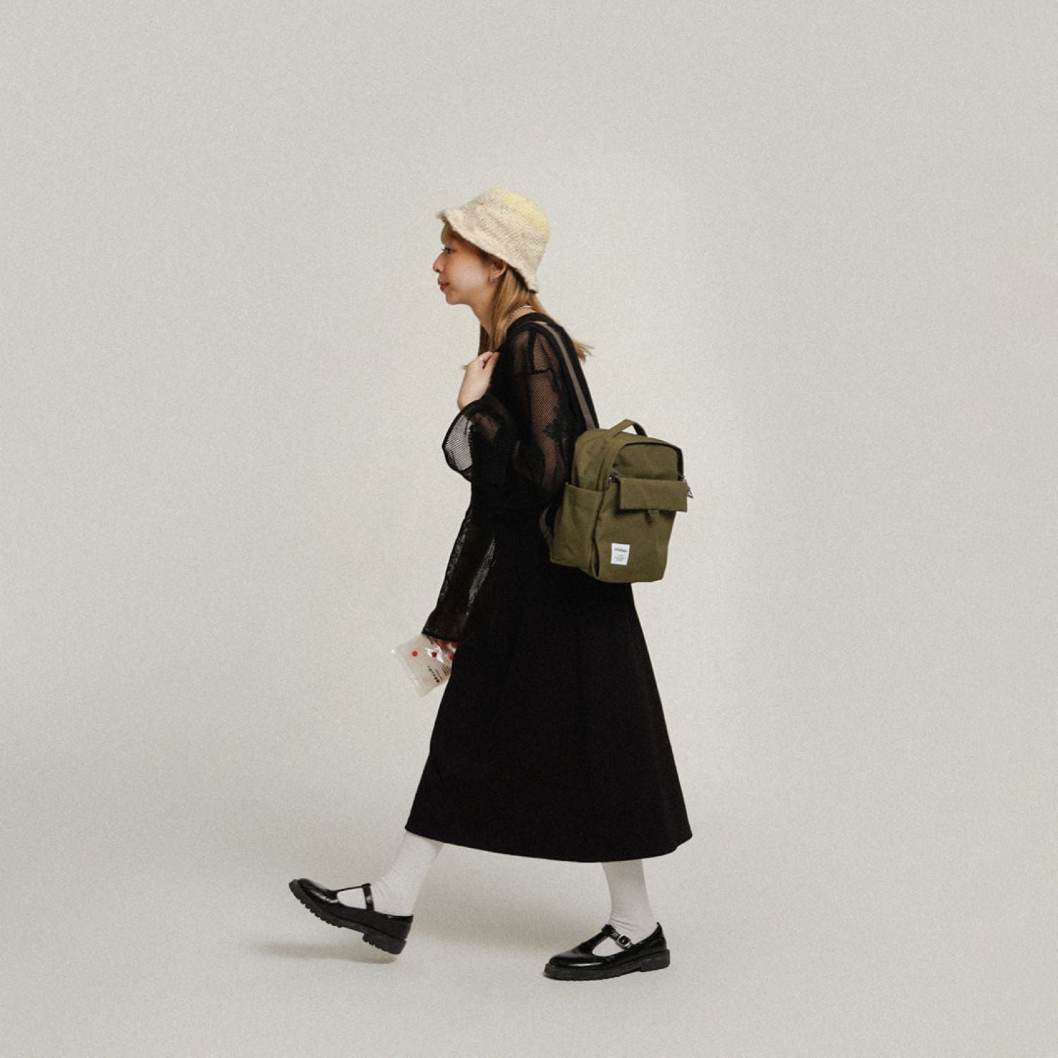 Hellolulu Carter Jr. Mini Daypack Recycled (Capulet Olive)