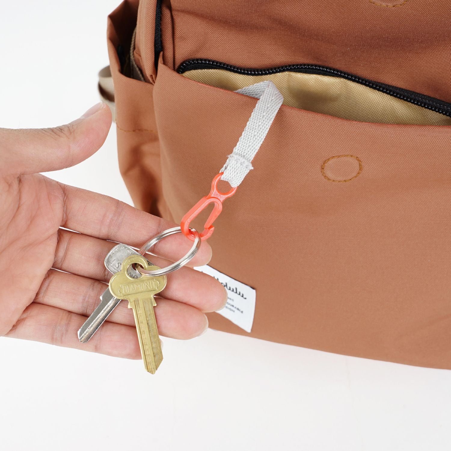 Hellolulu Carter Jr. Mini Daypack Recycled (Russet Brown)