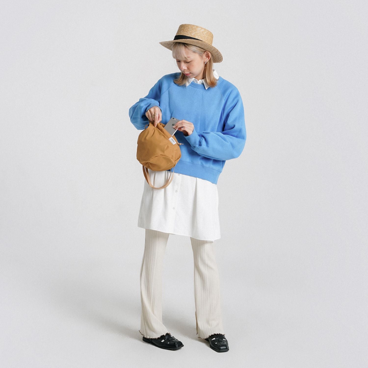 Hellolulu Chico 2 Sided Shoulder (S) (Toffee)