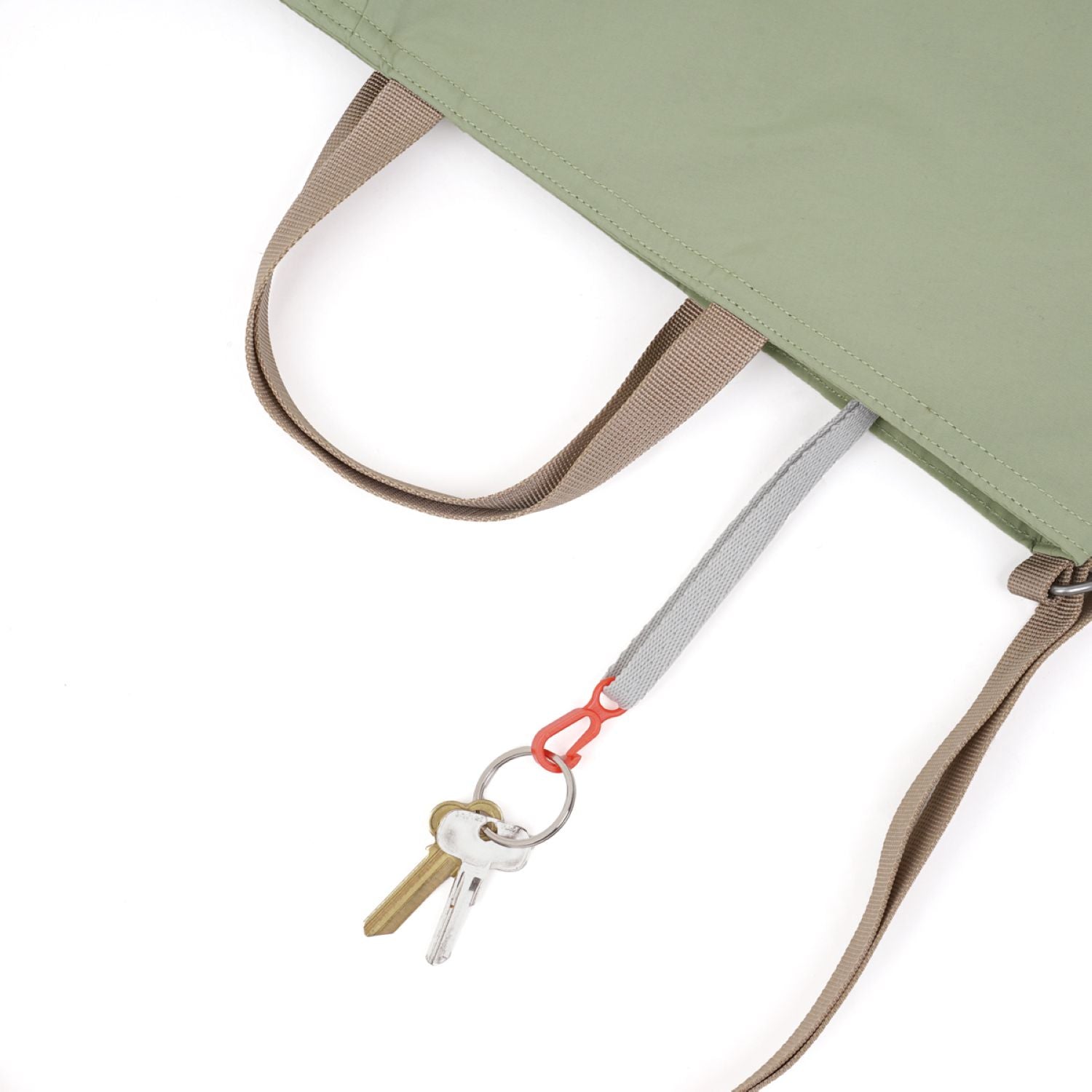 Hellolulu Collin 2 Sided Shoulder (M) (Fog Green)