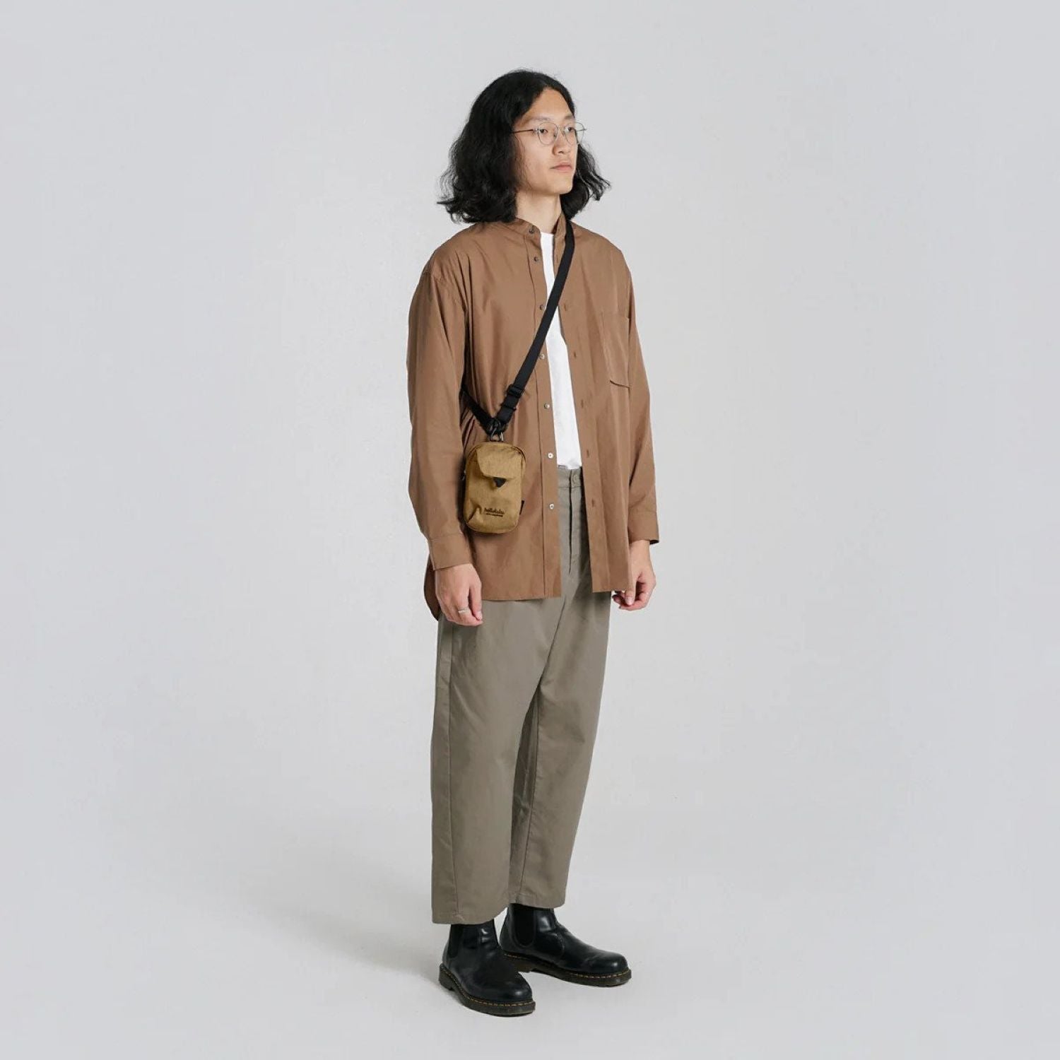 Hellolulu Dale Compact Camera Bag (S) Recycled (Teak Brown)