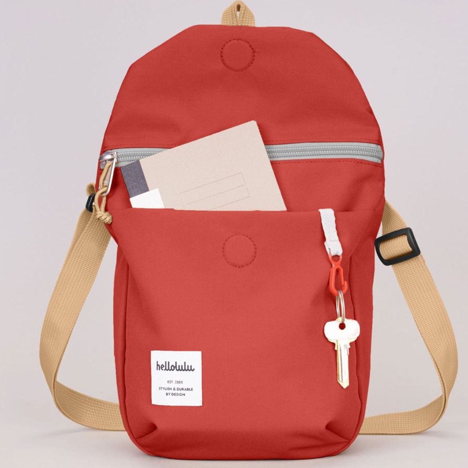 Hellolulu Desi Sling Bag (Pomegranate)