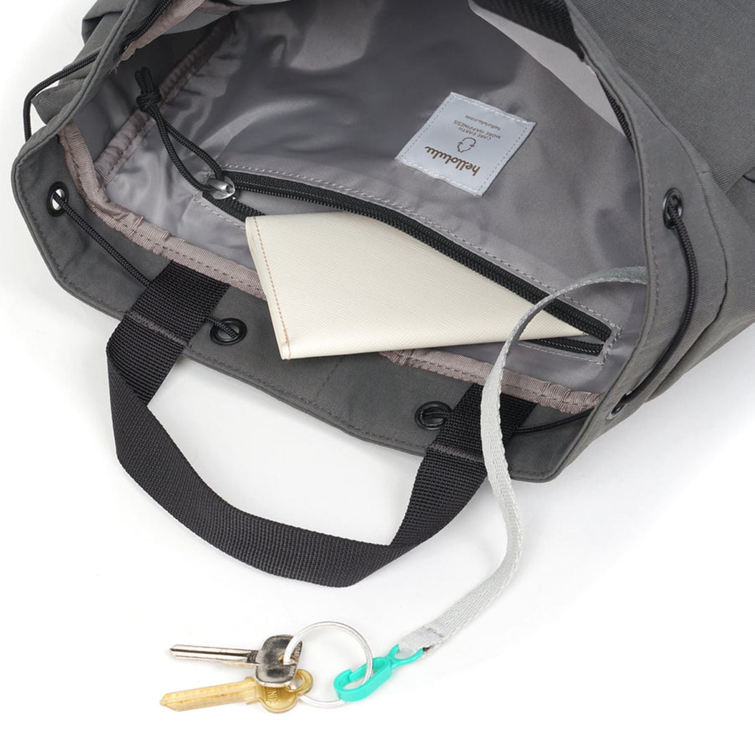 Hellolulu Emma Mini Everyday Totepack Recycled (Glacier Gray)