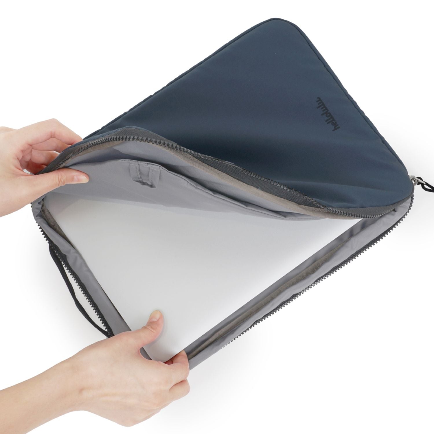 Hellolulu Erle 3-Way Sleeve Case 13" Recycled (Blue Gray)