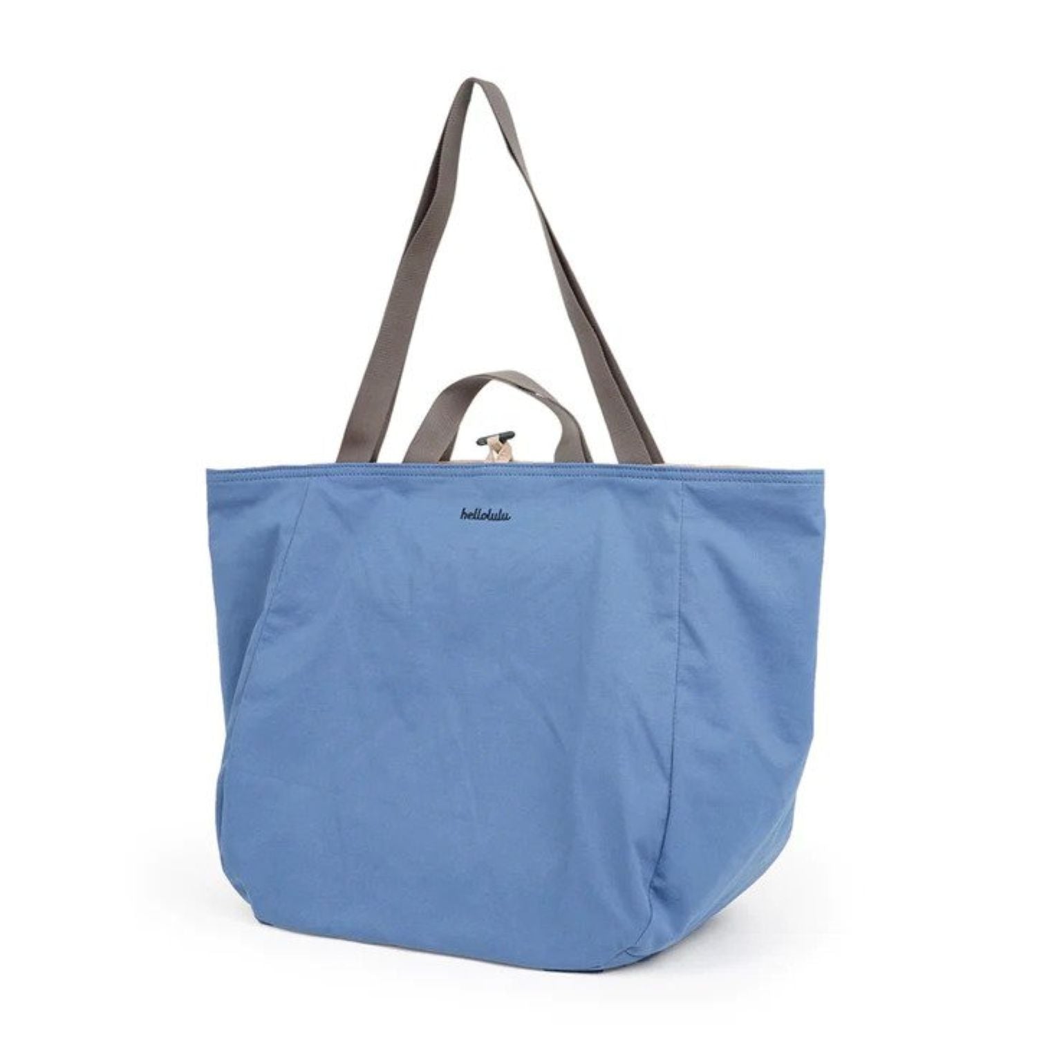 Hellolulu Jake Double Sided 2 Way Tote Recycled (Classic Blue/Clay Khaki)