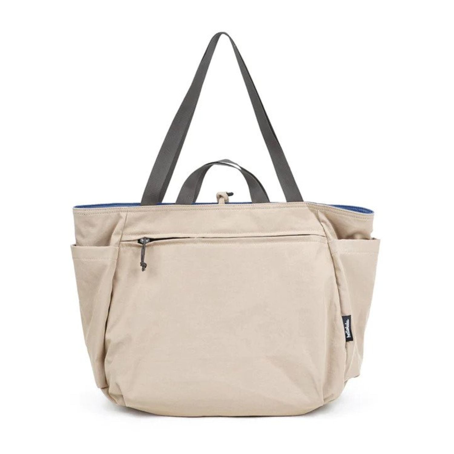 Hellolulu Jake Double Sided 2 Way Tote Recycled (Classic Blue/Clay Khaki)