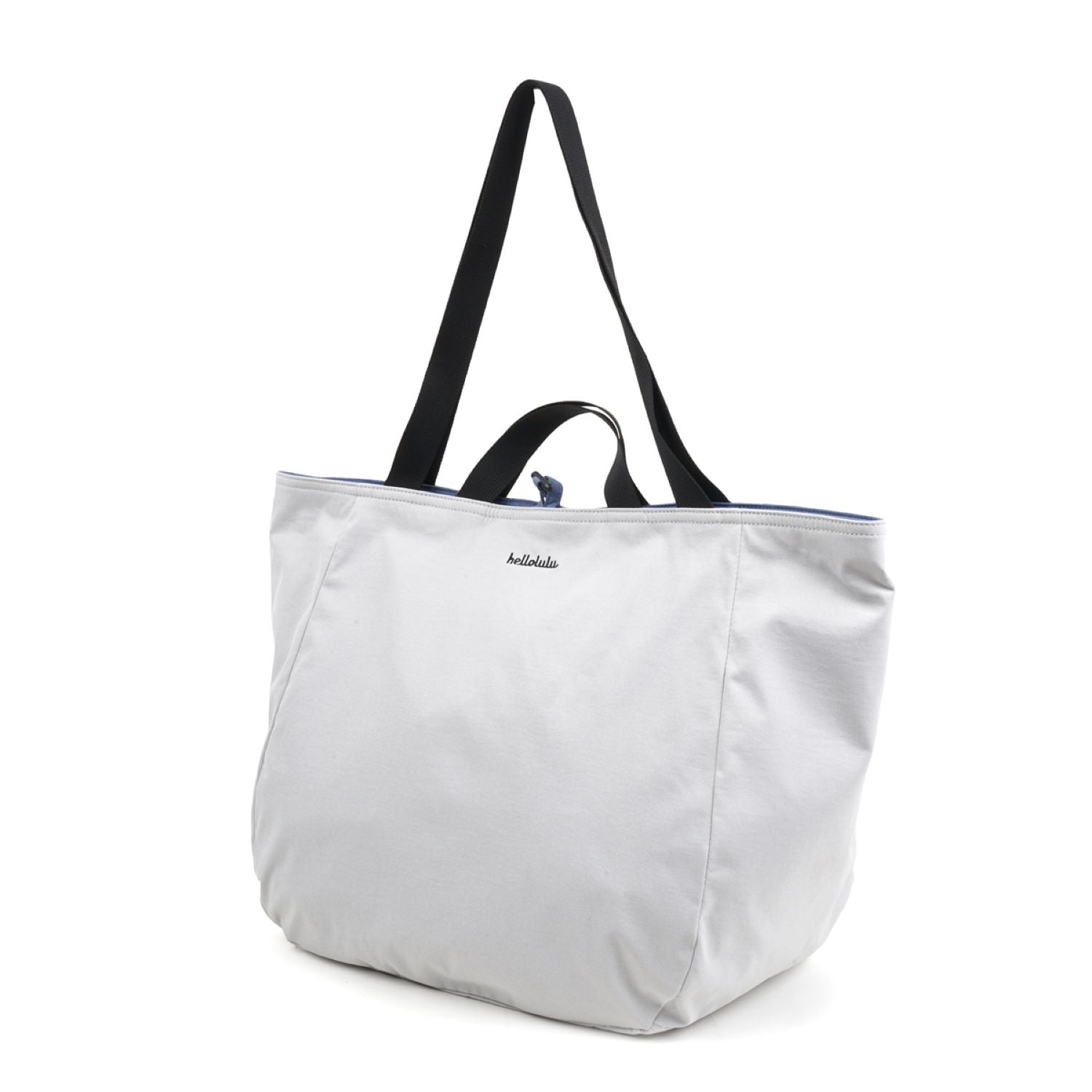 Hellolulu Jake Double Sided 2 Way Tote Recycled (Cloudy Gray/Classic Blue)