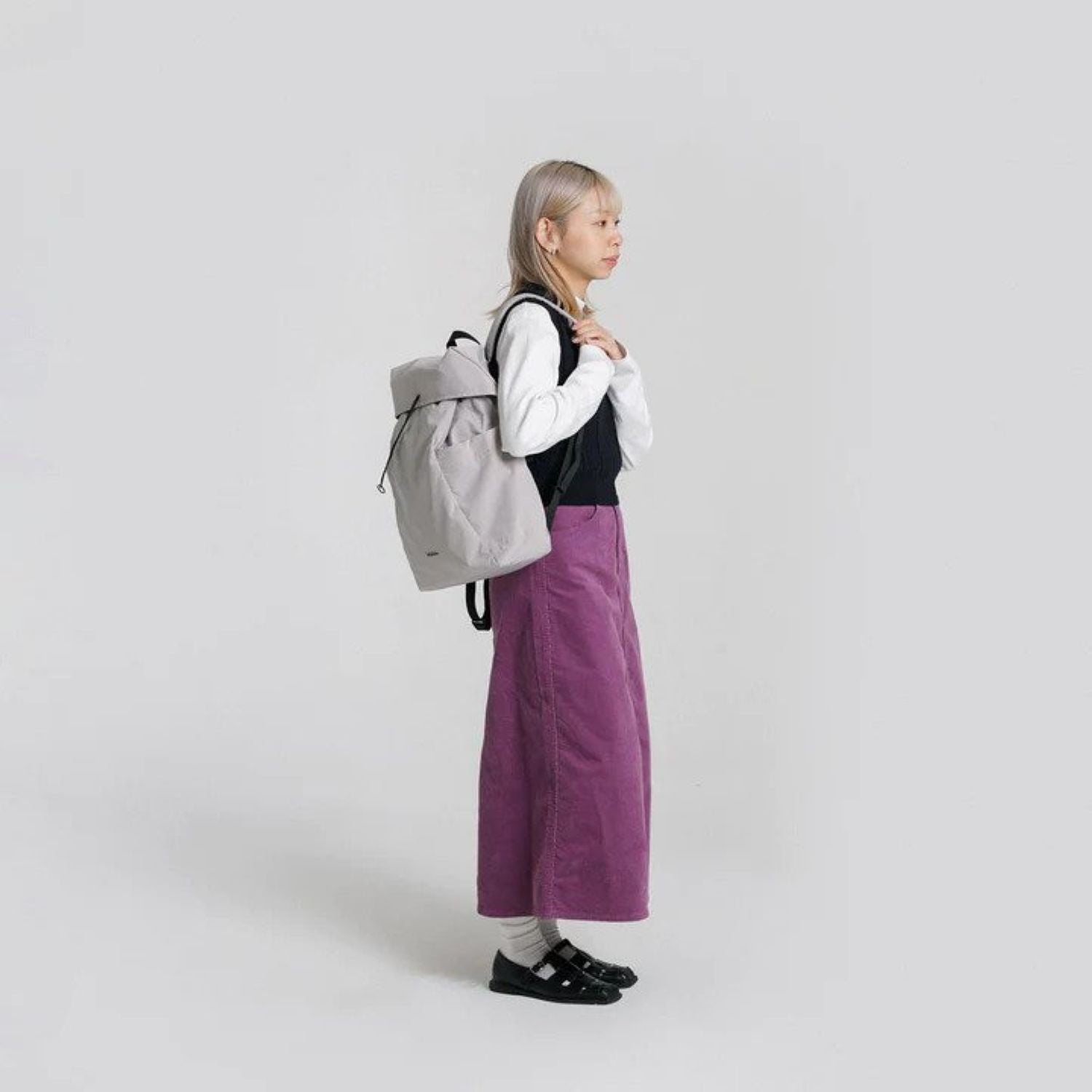 Hellolulu Jesse Day Pack M Recycled (Pure Gray)