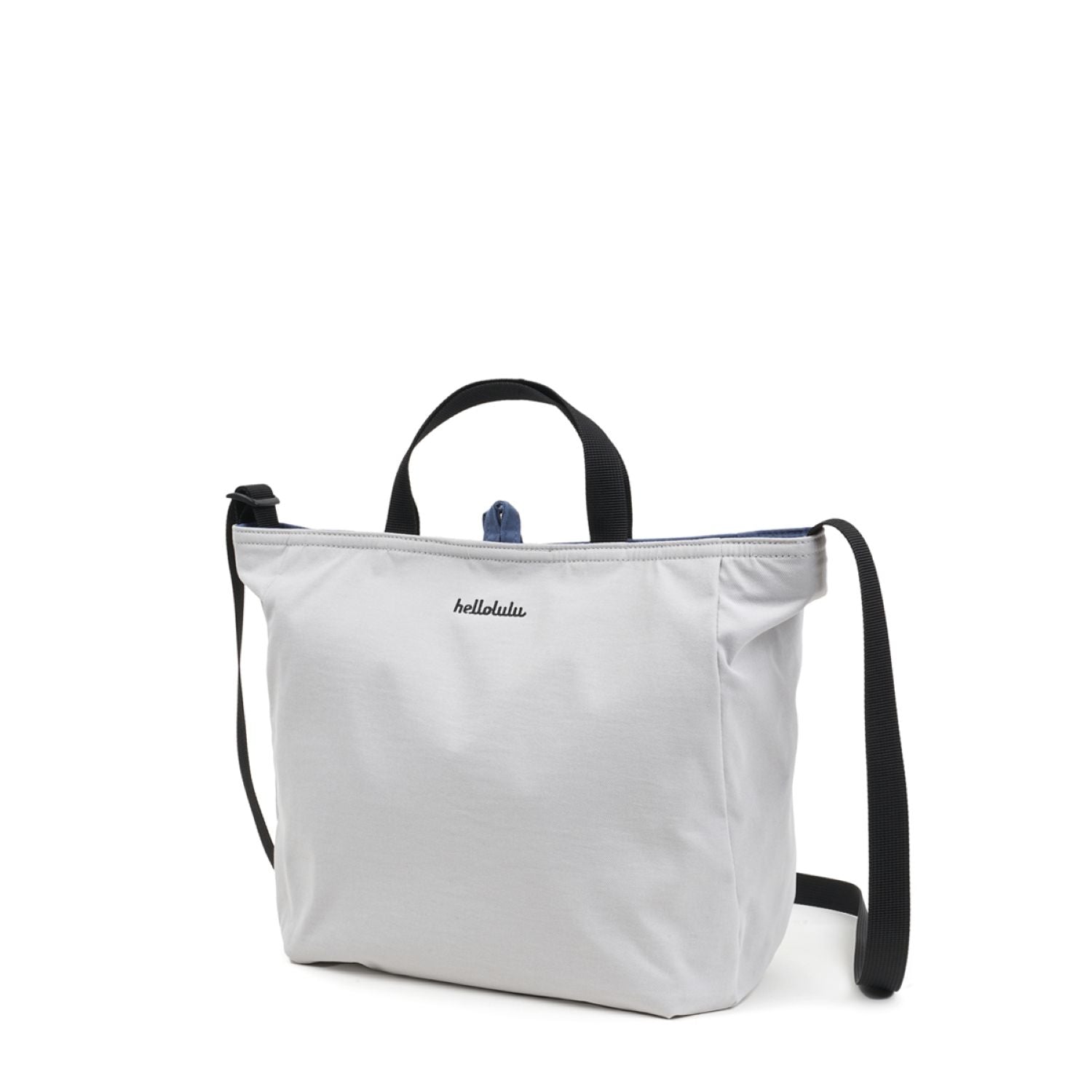 Hellolulu Jolie Double Sided 2 Way Shoulder Bag Recycled (Cloudy Gray/Classic Blue)