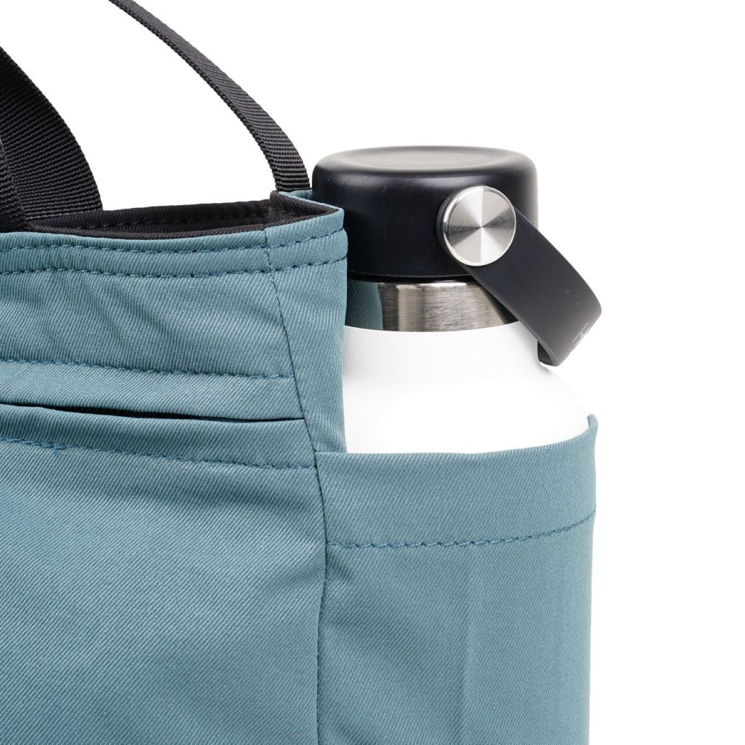 Hellolulu Jolie Double Sided 2 Way Shoulder Bag Recycled (Pale Teal/Clay Khaki)