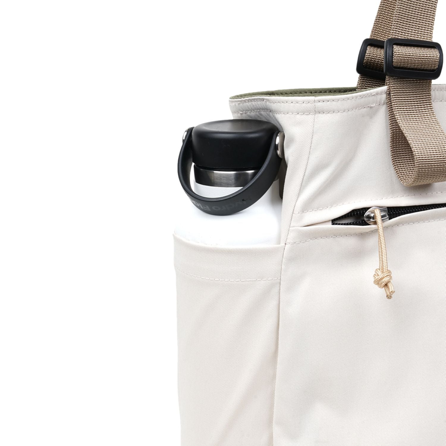 Hellolulu Jonna Double Sided Versatile Tote Recycled (Bright Olive/Linen)