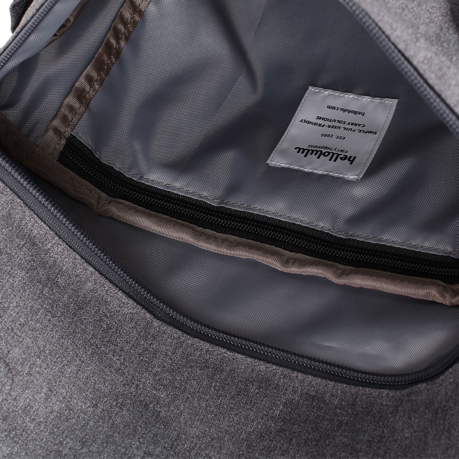 Hellolulu Kasen Shoulder Bag (Pebble Gray)