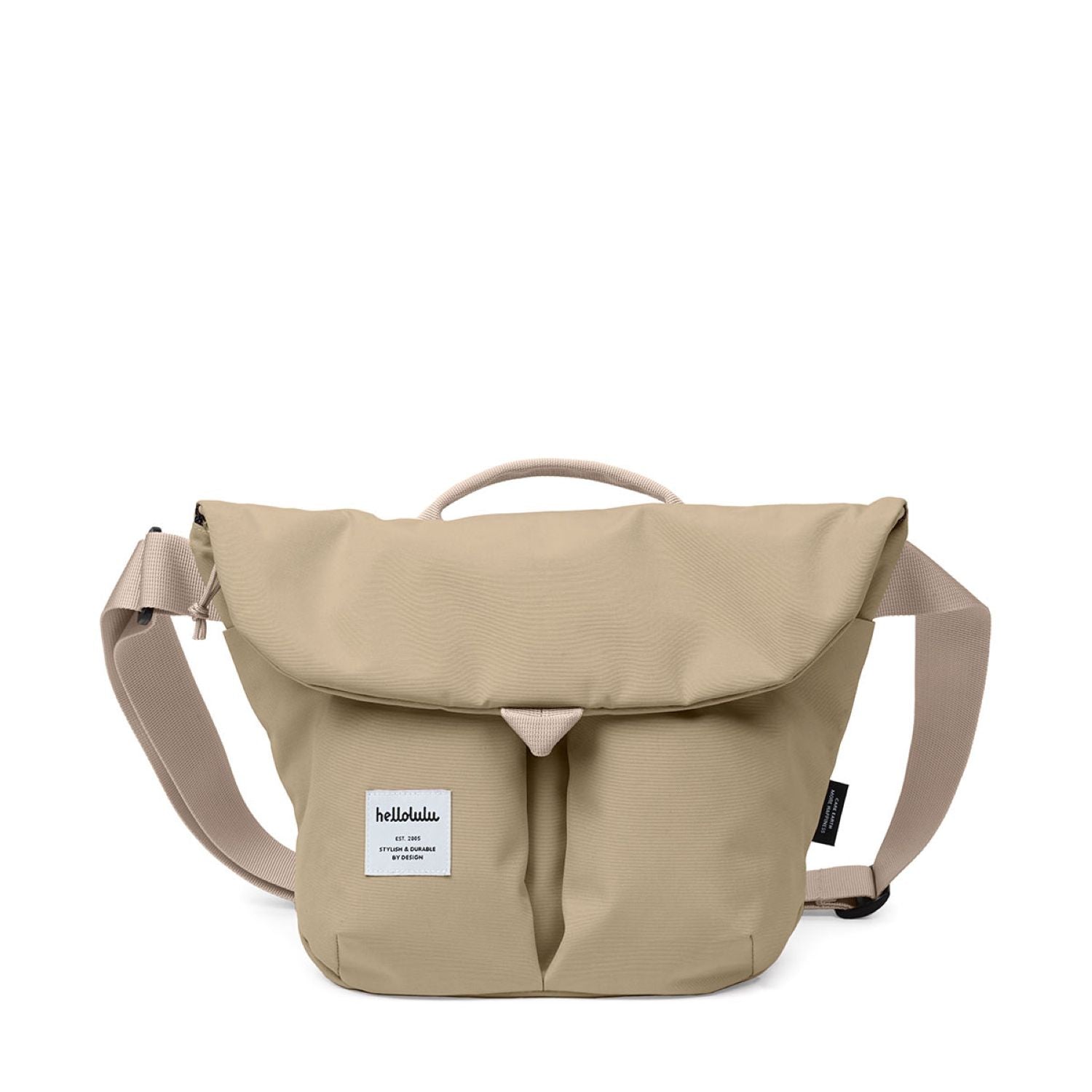 Hellolulu Kasen Shoulder Bag Recycled (Fog Khaki)