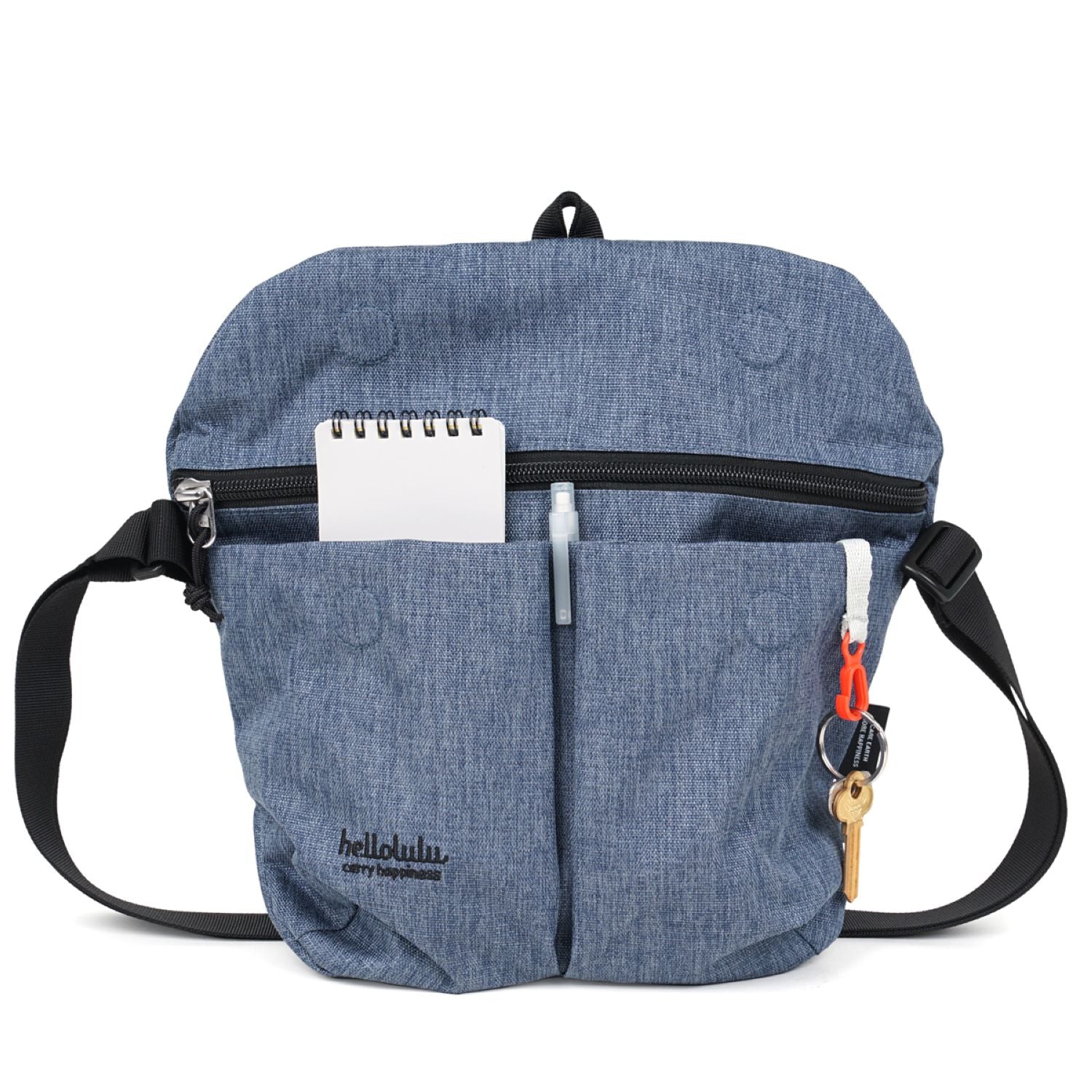 Hellolulu Mini Kasen Shoulder Bag Recycled (Cool Blue)