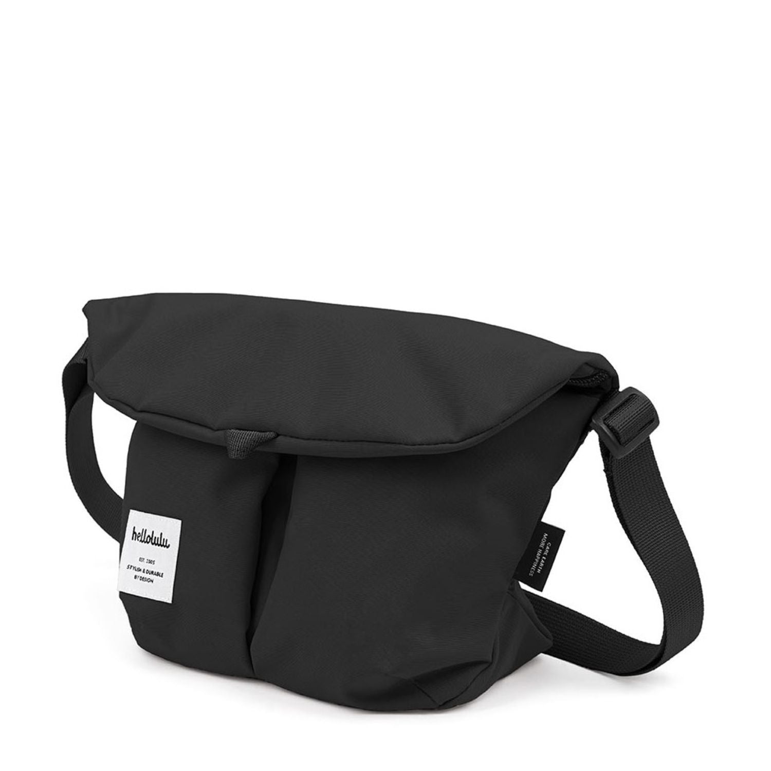 Hellolulu Mini Kasen Shoulder Bag Recycled (Flat Black)