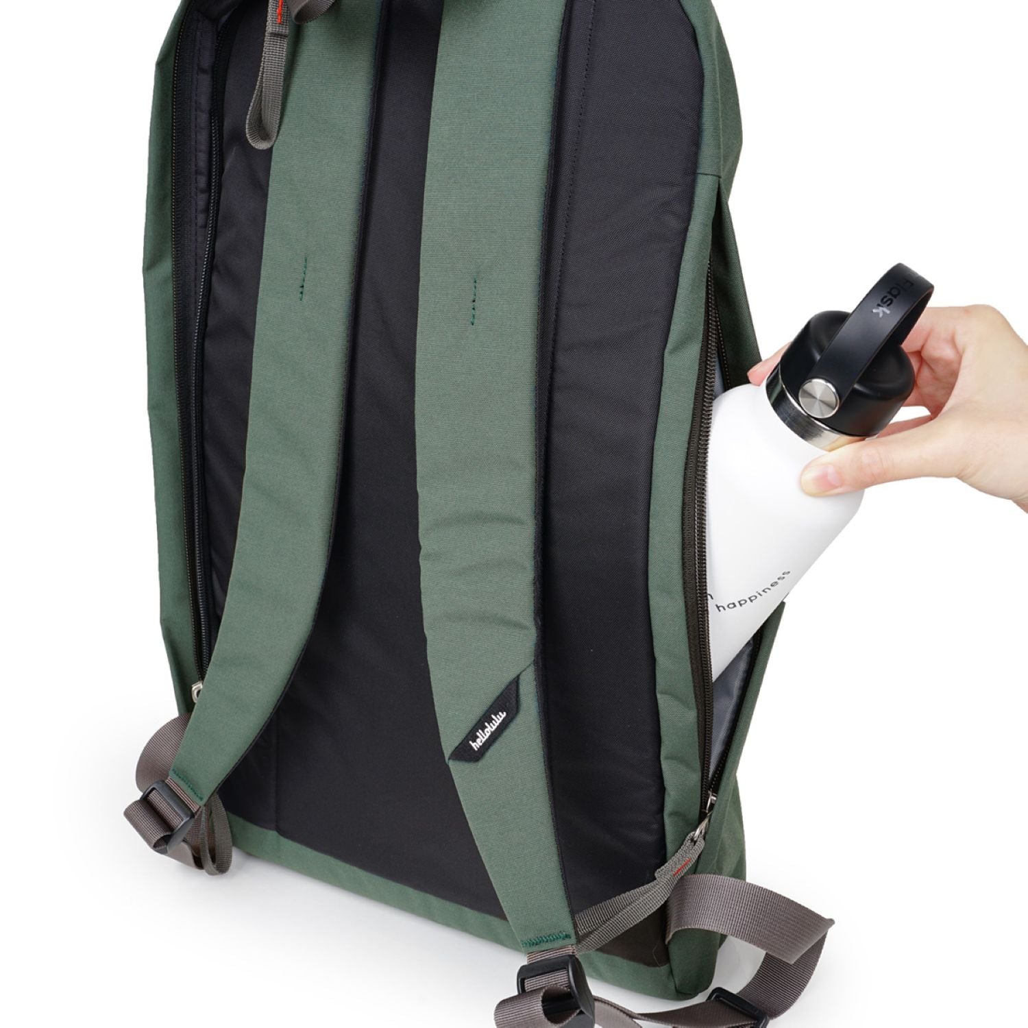 Hellolulu Nash Daily Rucksack (Basil Green)