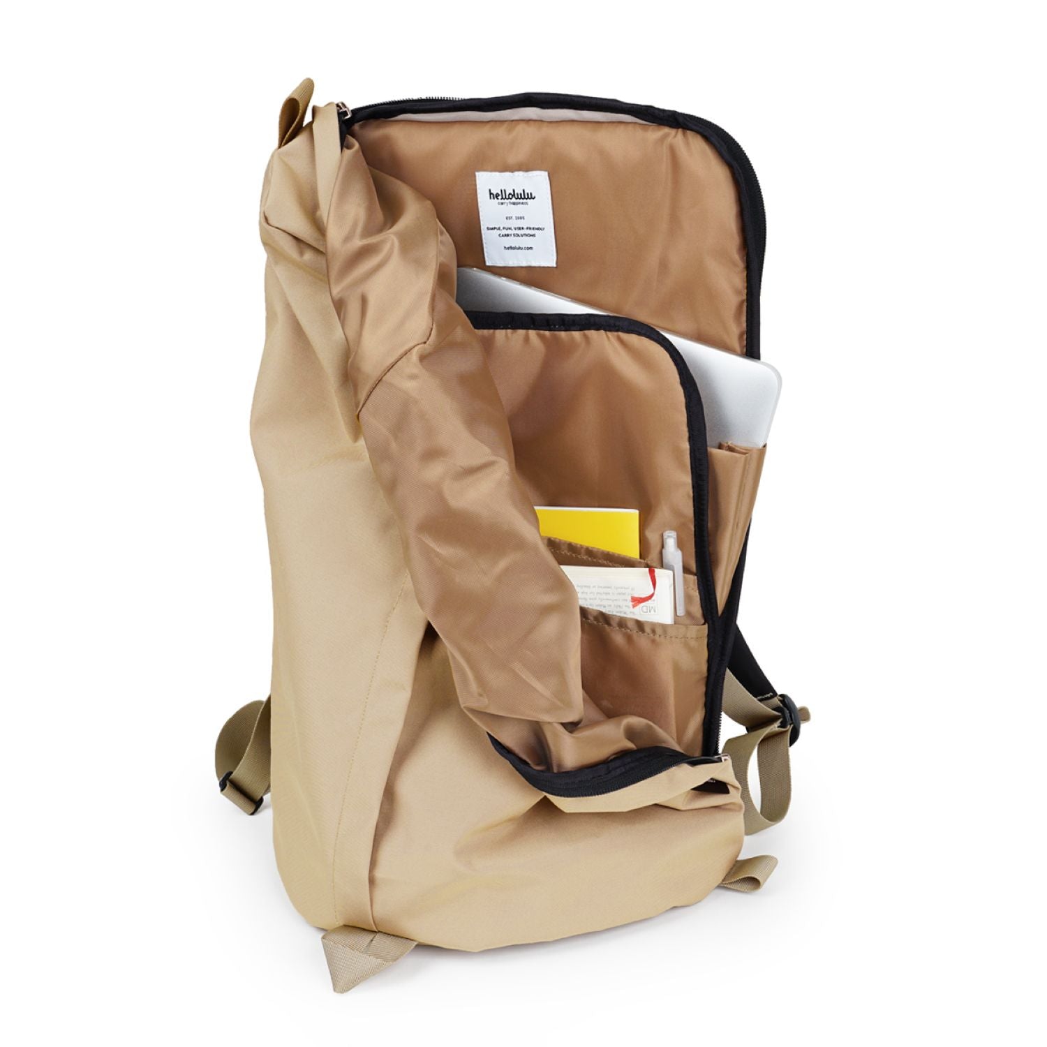 Hellolulu Nash Daily Rucksack (Cosmic Latte)