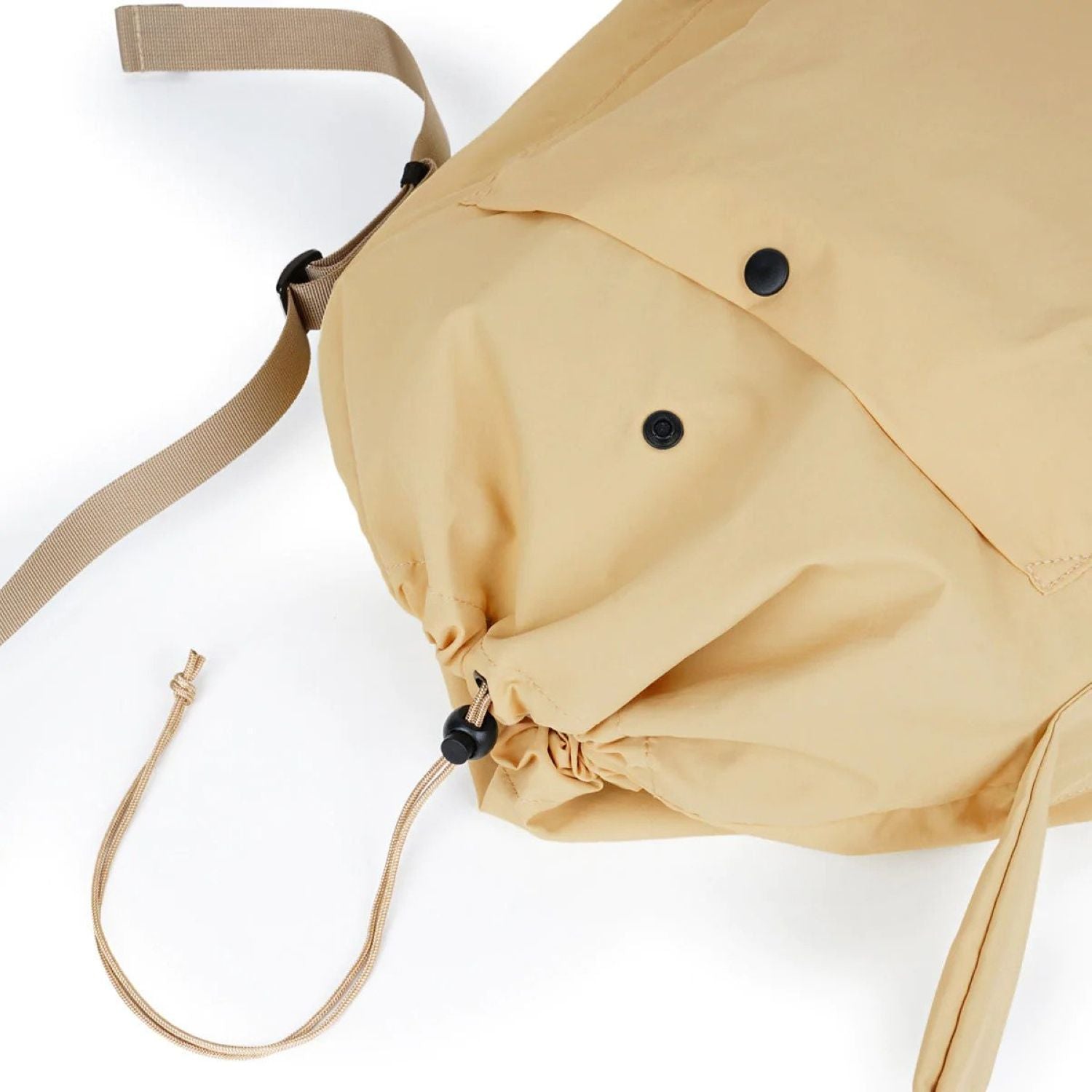 Hellolulu Nick 2 Way Drawstring Shoulder Bag (Light Oak)