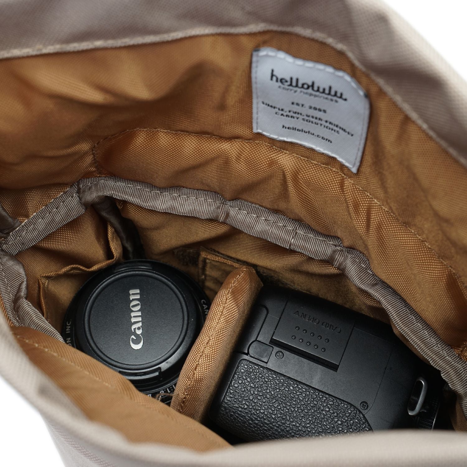 Hellolulu Nigel Compact Camera Bag Recycled (Rodeo Dust)