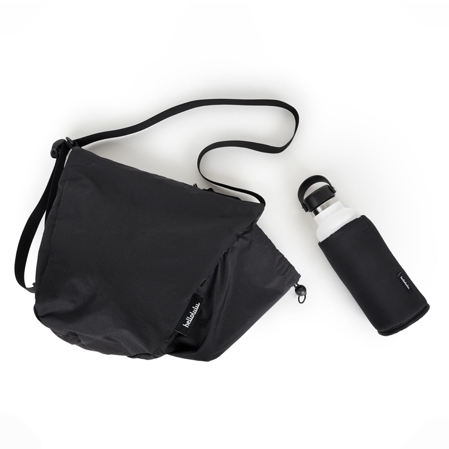 Hellolulu Rea Daily Duo Shoulder Bag S (Black Onyx)