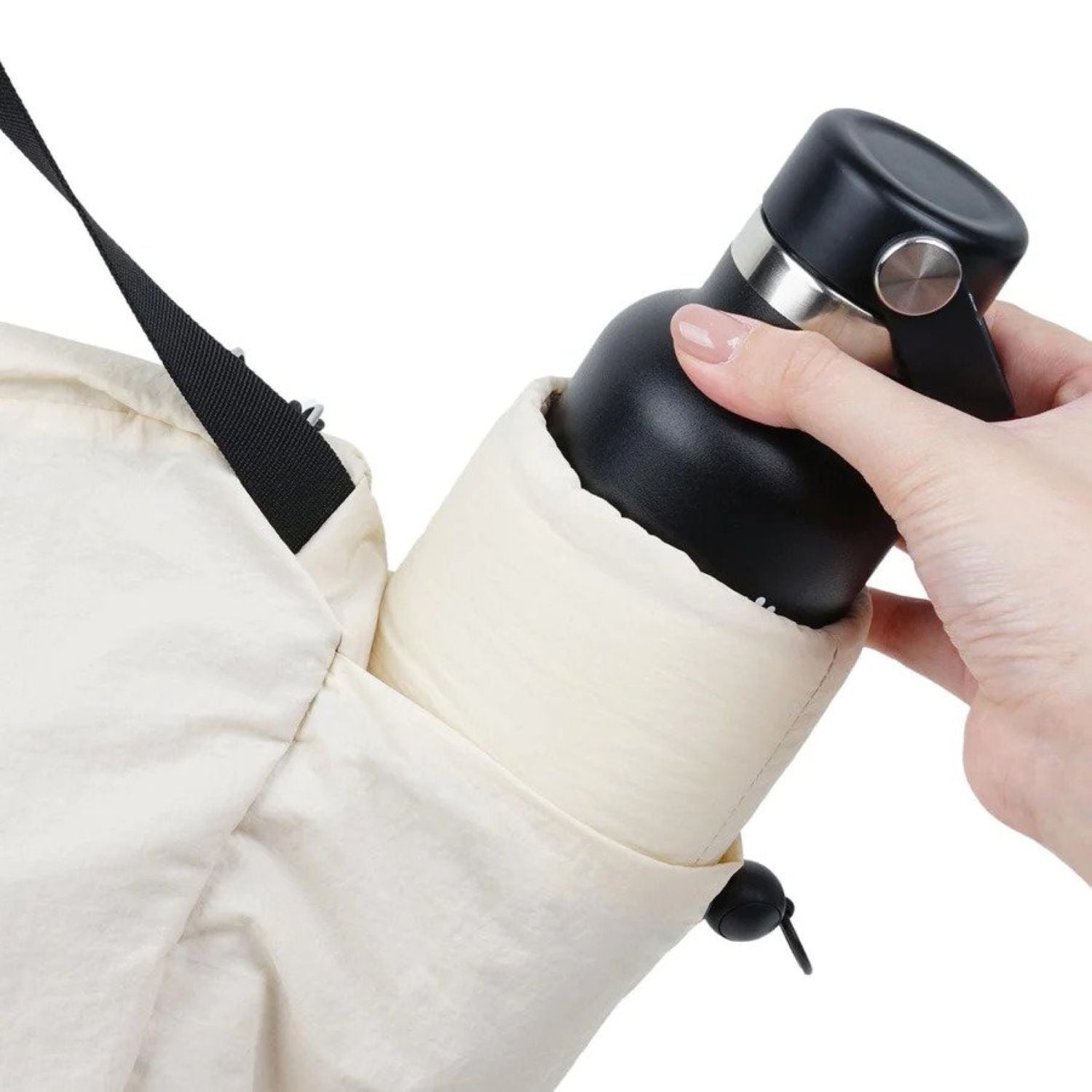 Hellolulu Rea Daily Duo Shoulder Bag (S) (Brush Beige)