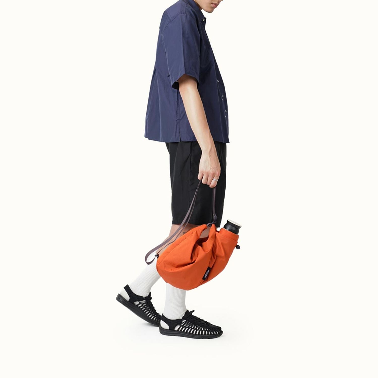 Hellolulu Rea Daily Duo Shoulder Bag S (Burnt Orange)