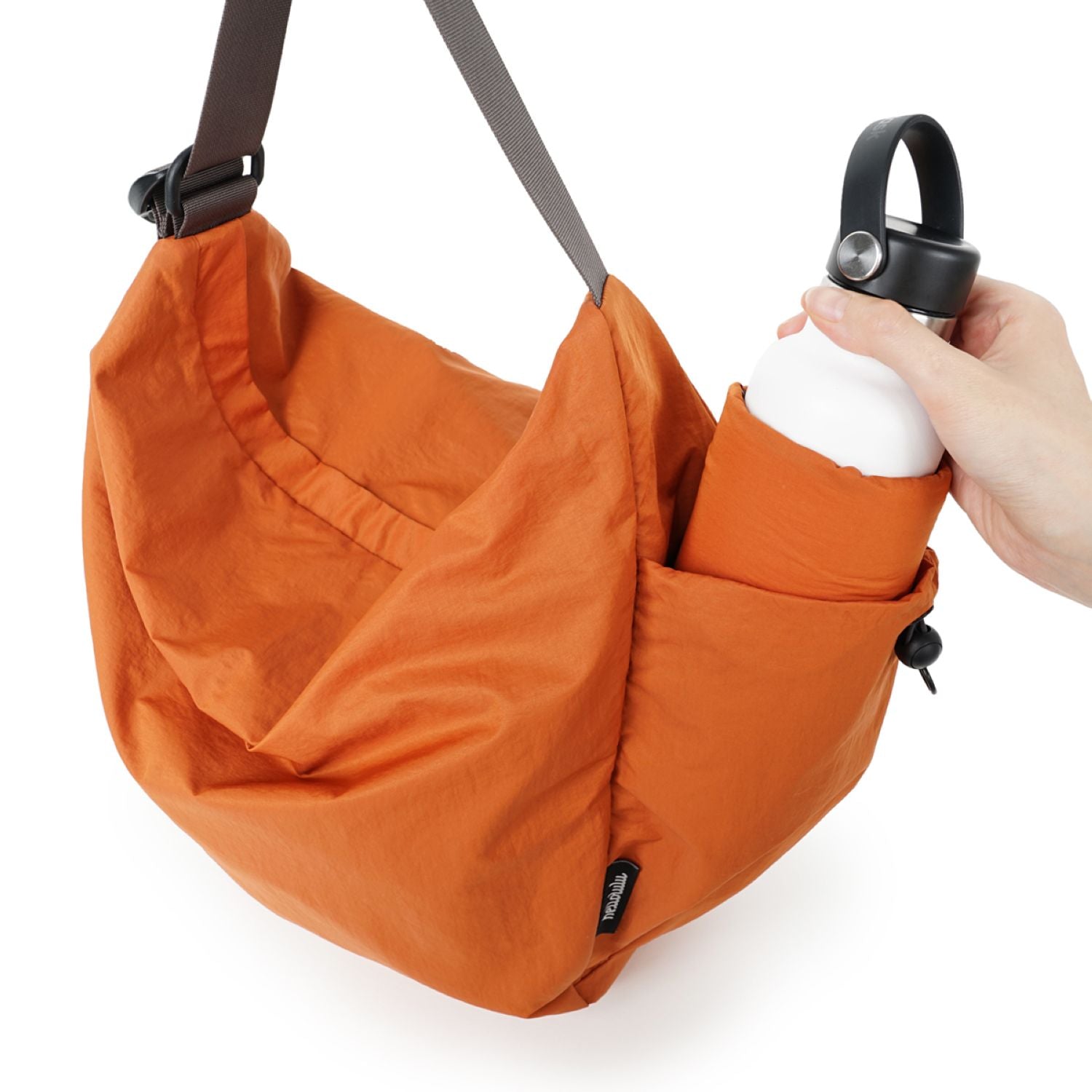 Hellolulu Rea Daily Duo Shoulder Bag S (Burnt Orange)