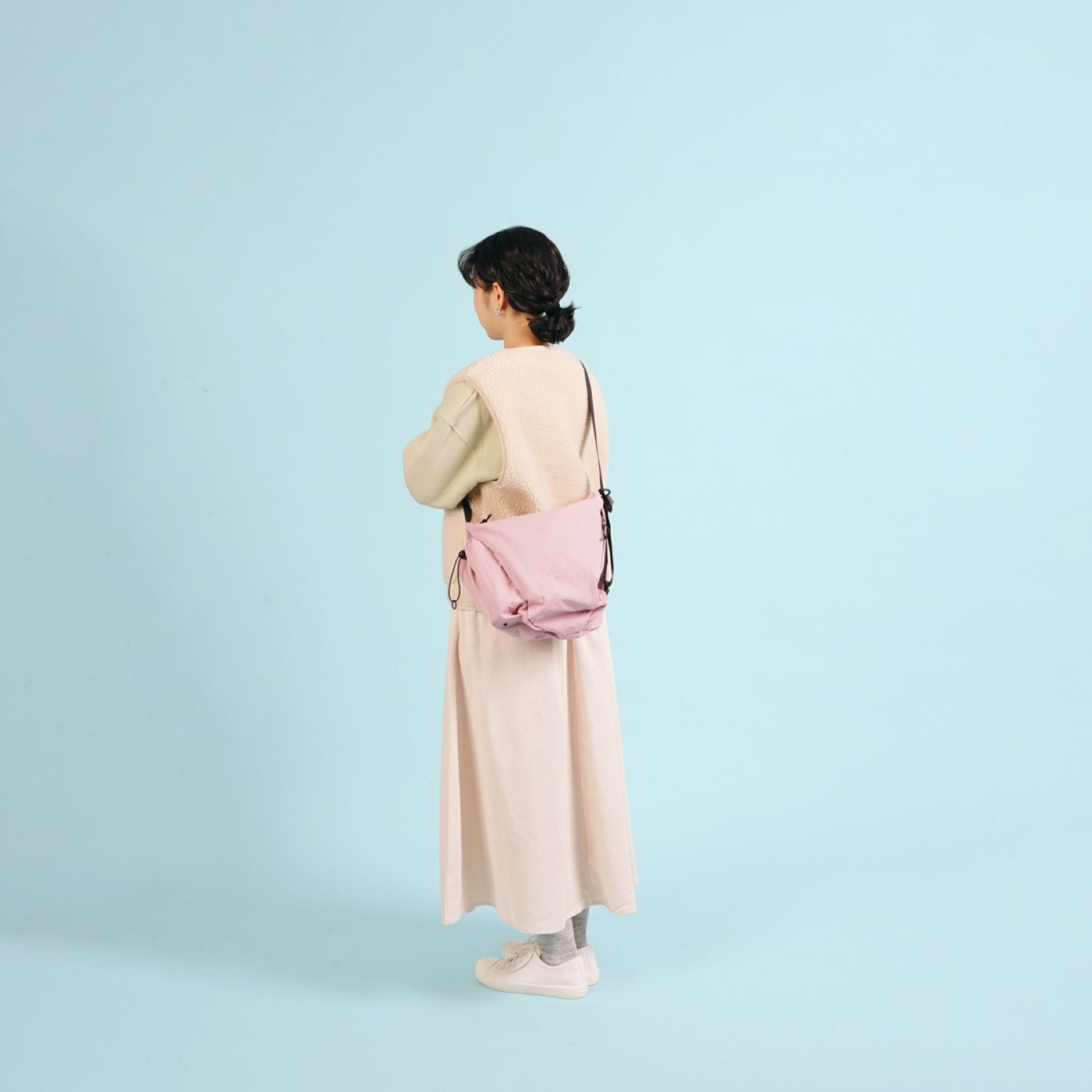 Hellolulu Rea Daily Duo Shoulder Bag (S) (Conch Shell)