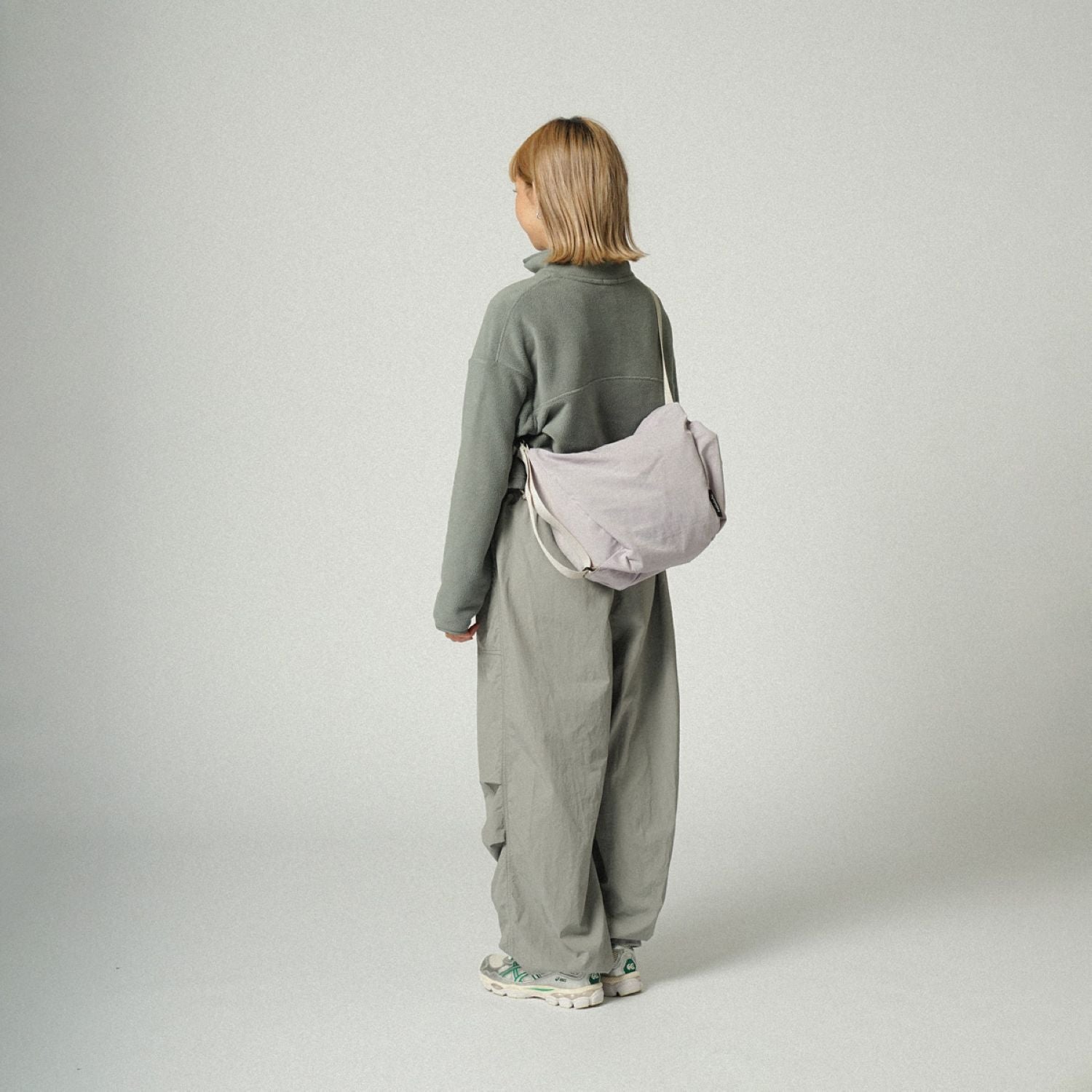 Hellolulu Rea Daily Duo Shoulder Bag (S) (Light Purple)