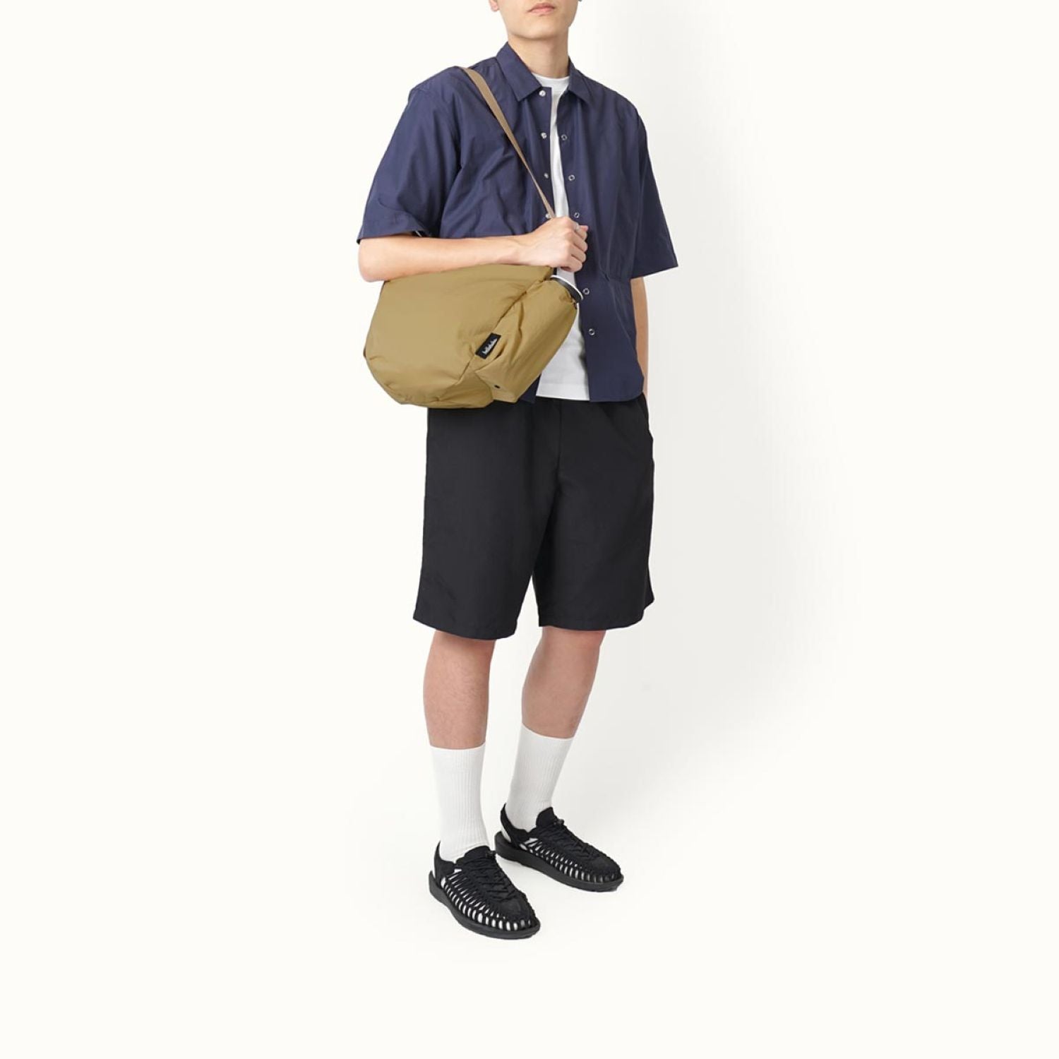 Hellolulu Rea Daily Duo Shoulder Bag S (Light Walnut)