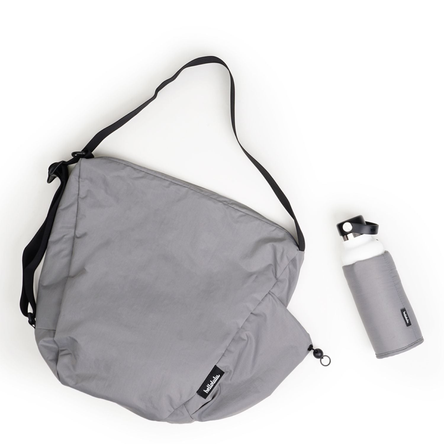 Hellolulu Rea Daily Duo Shoulder Bag S (Quiet Gray)