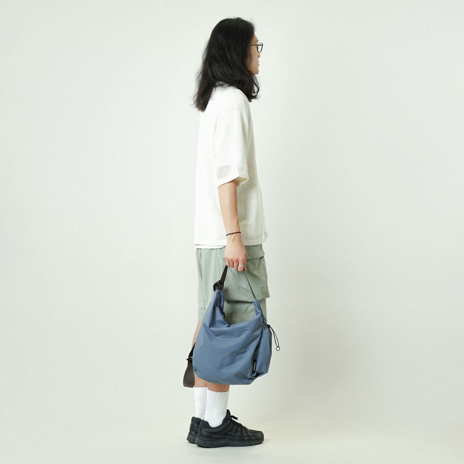 Hellolulu Reese Daily Duo Shoulder Bag (Azure Blue)