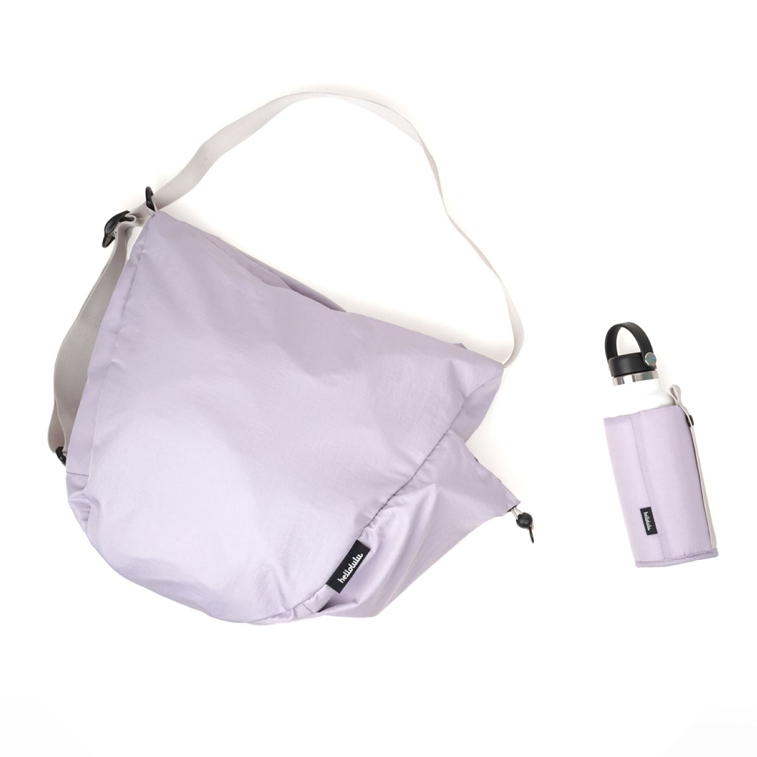 Hellolulu Reese Daily Duo Shoulder Bag (Light Purple)