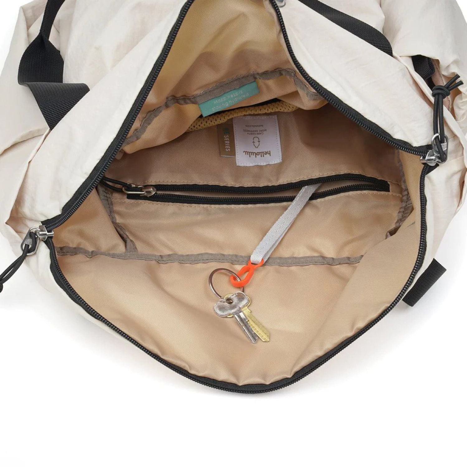 Hellolulu Reon All Day Tote Recycled (Brush Beige)