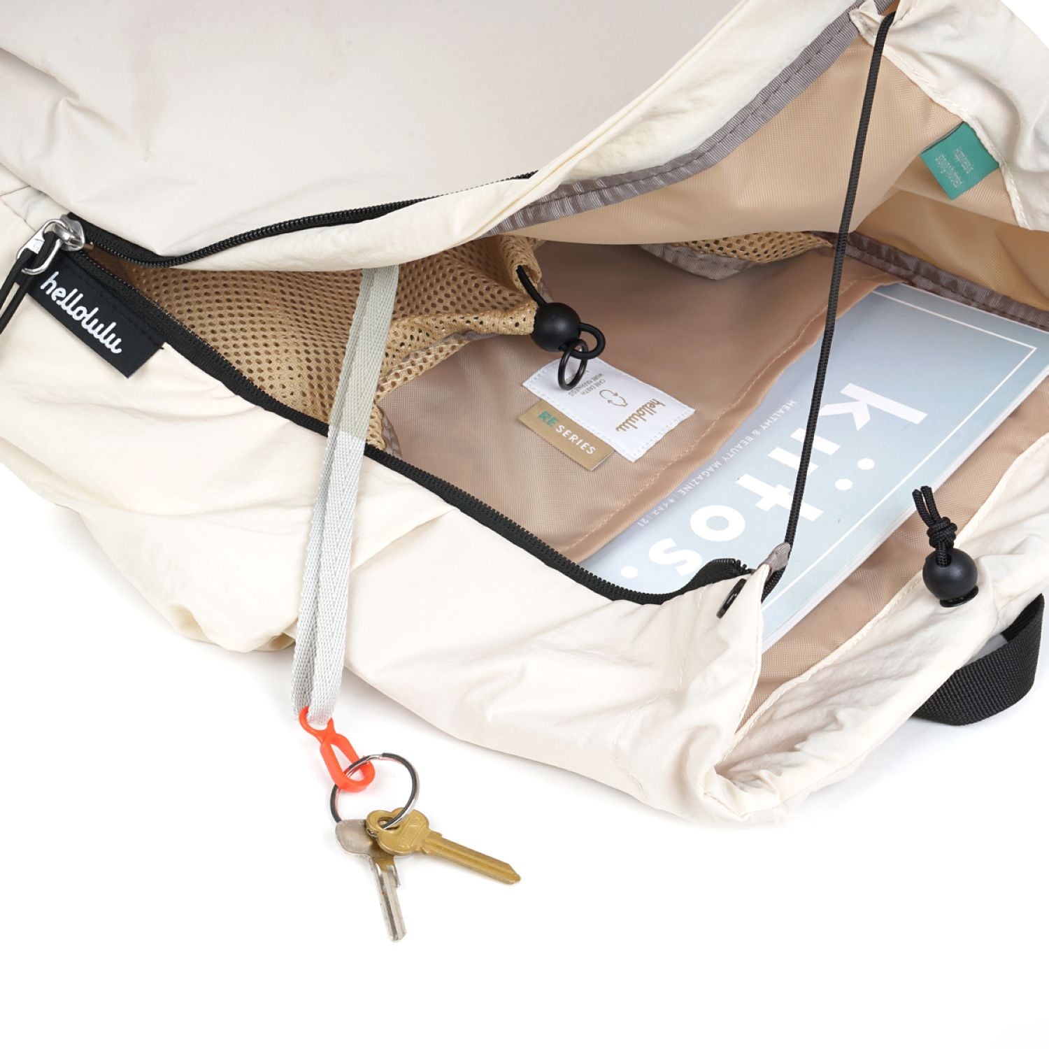 Hellolulu Rowan Backpack Recycled (Brush Beige)