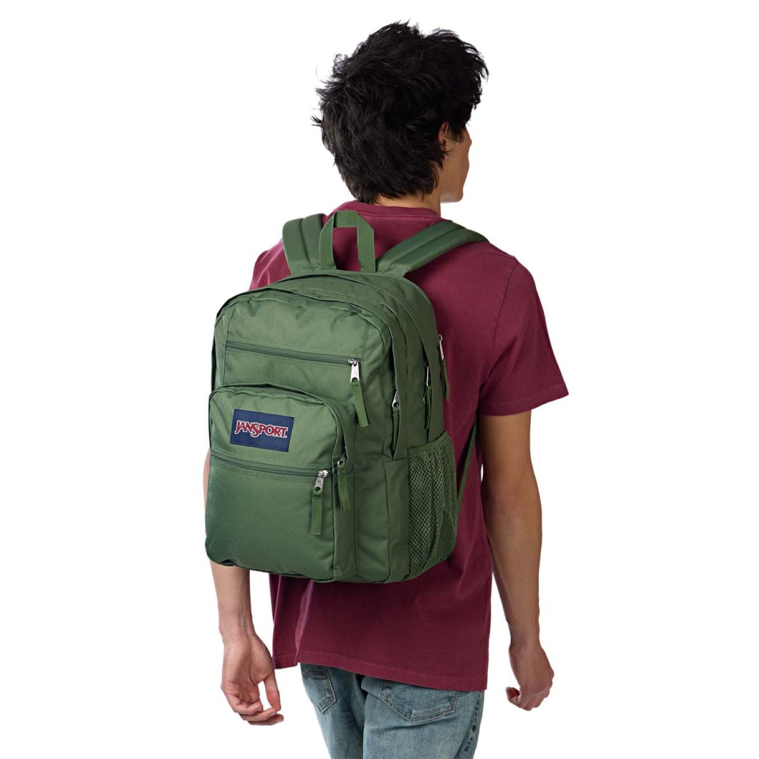 Jansport Big Student Backpack - Cargo Green