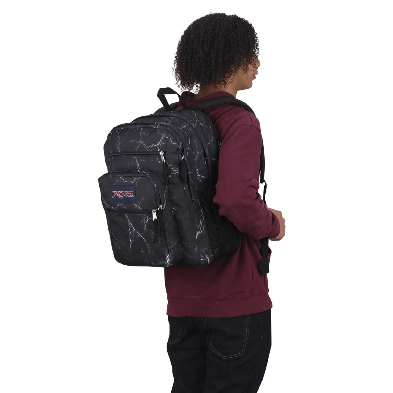 Jansport Big Student Backpack - Electric Bolts