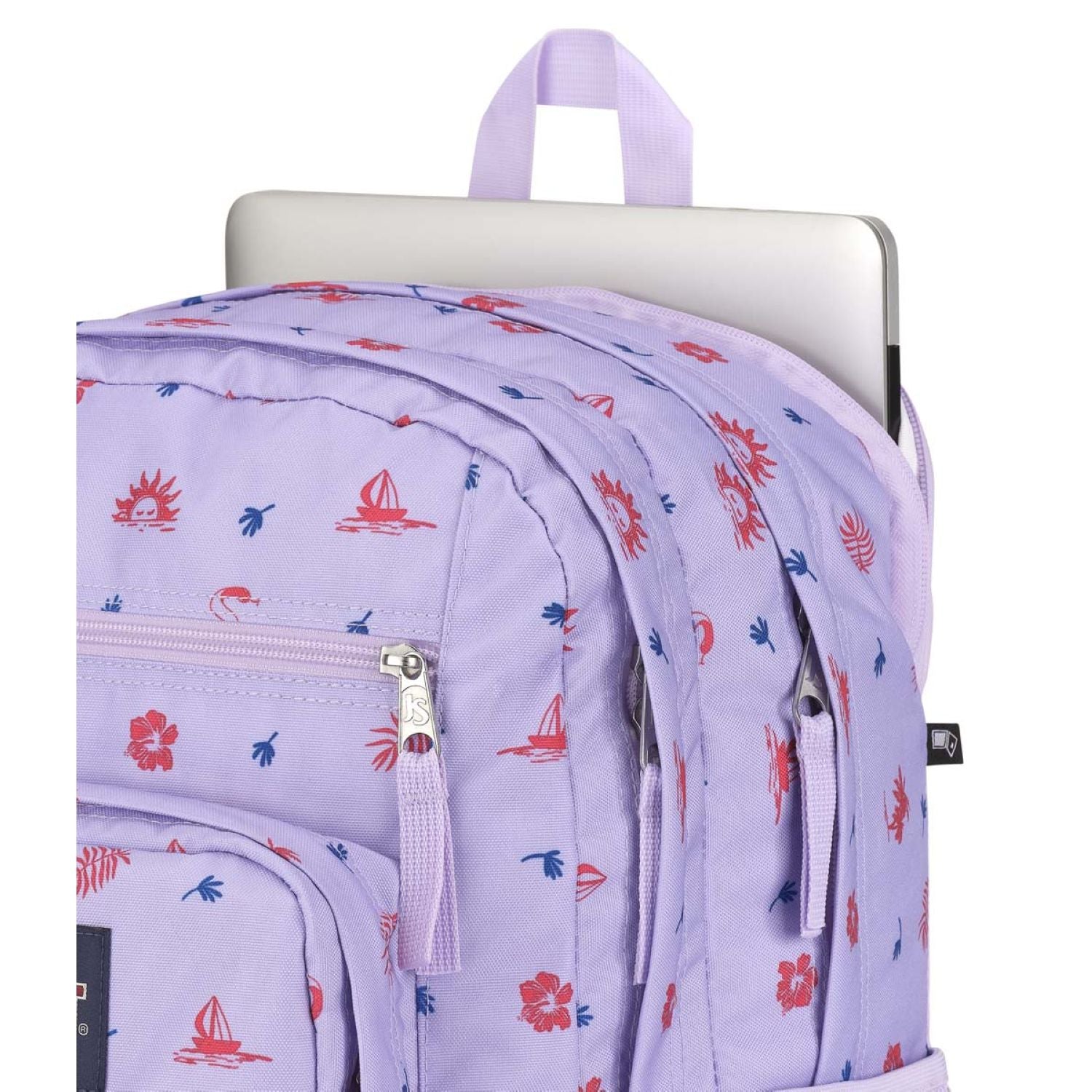 Jansport Big Student Backpack - Lagoon Luau